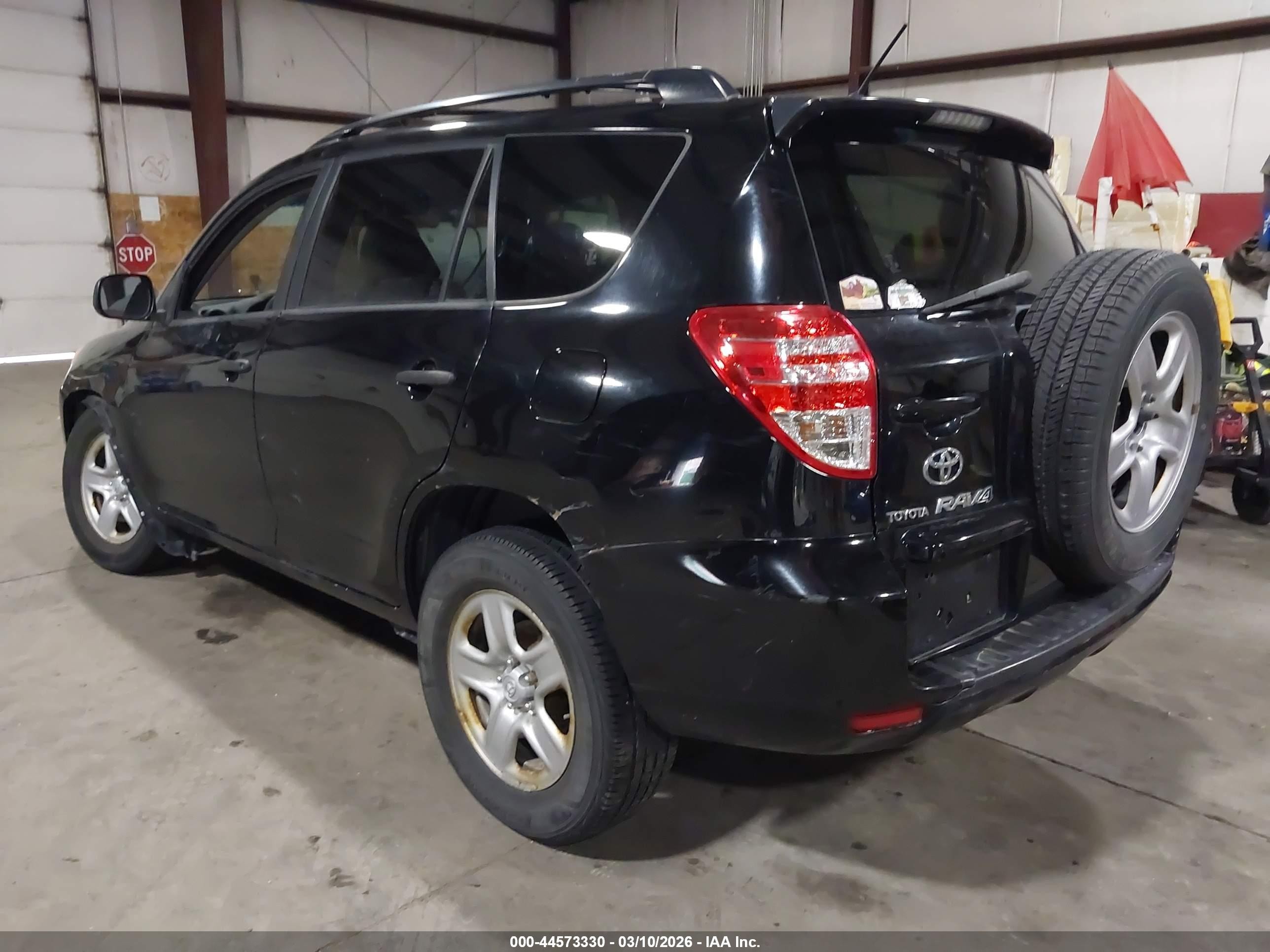 2009 Toyota Rav4   Black vin: JTMBF33V89D015609