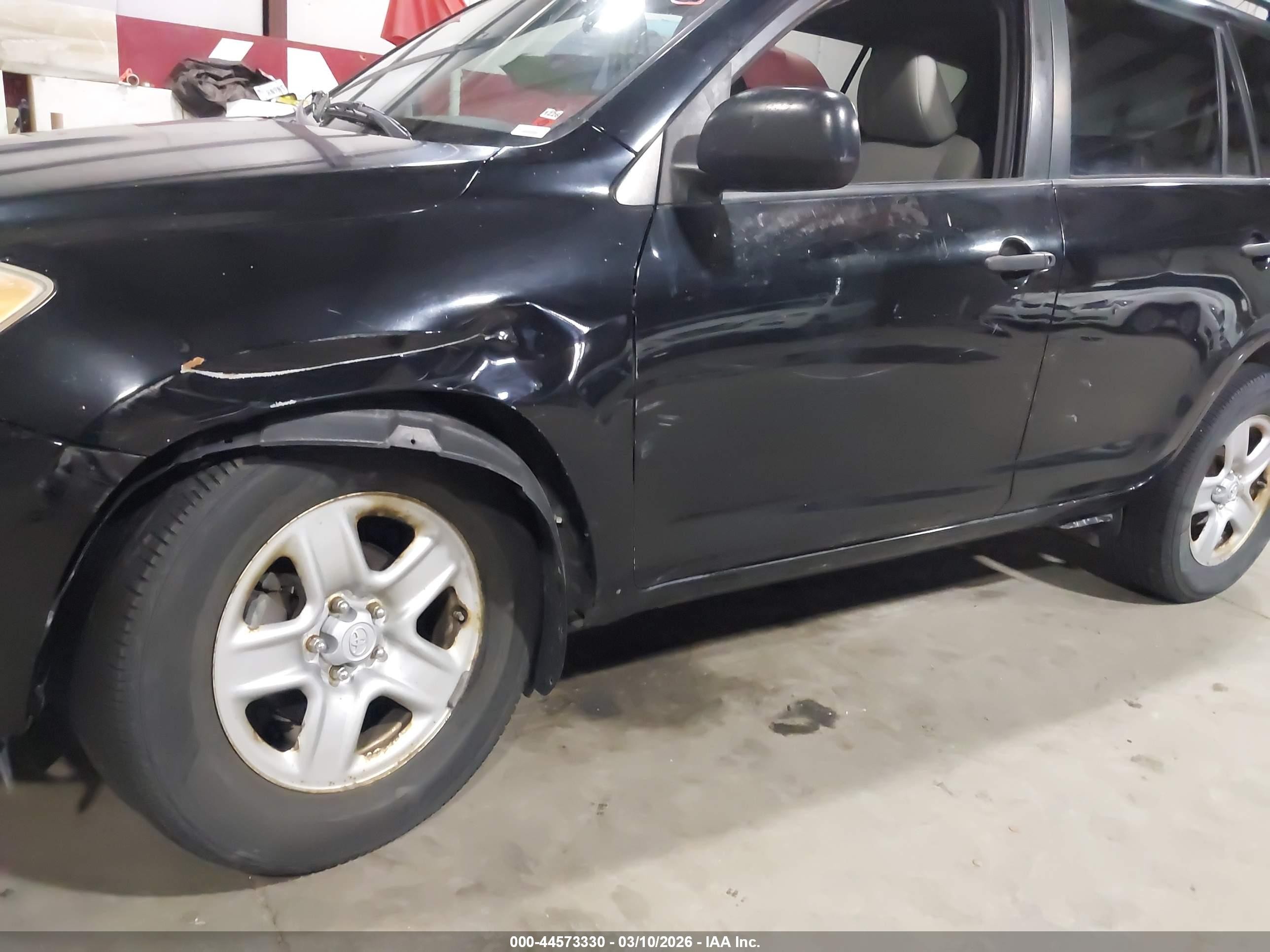 2009 Toyota Rav4   Black vin: JTMBF33V89D015609