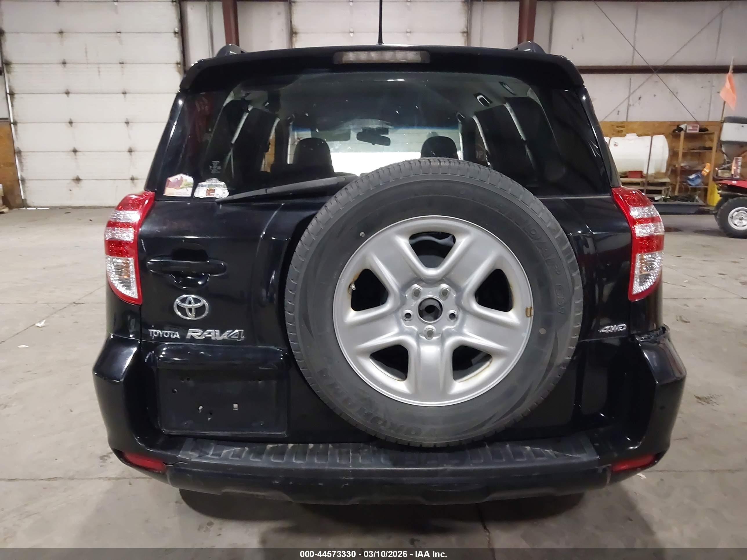 2009 Toyota Rav4   Black vin: JTMBF33V89D015609