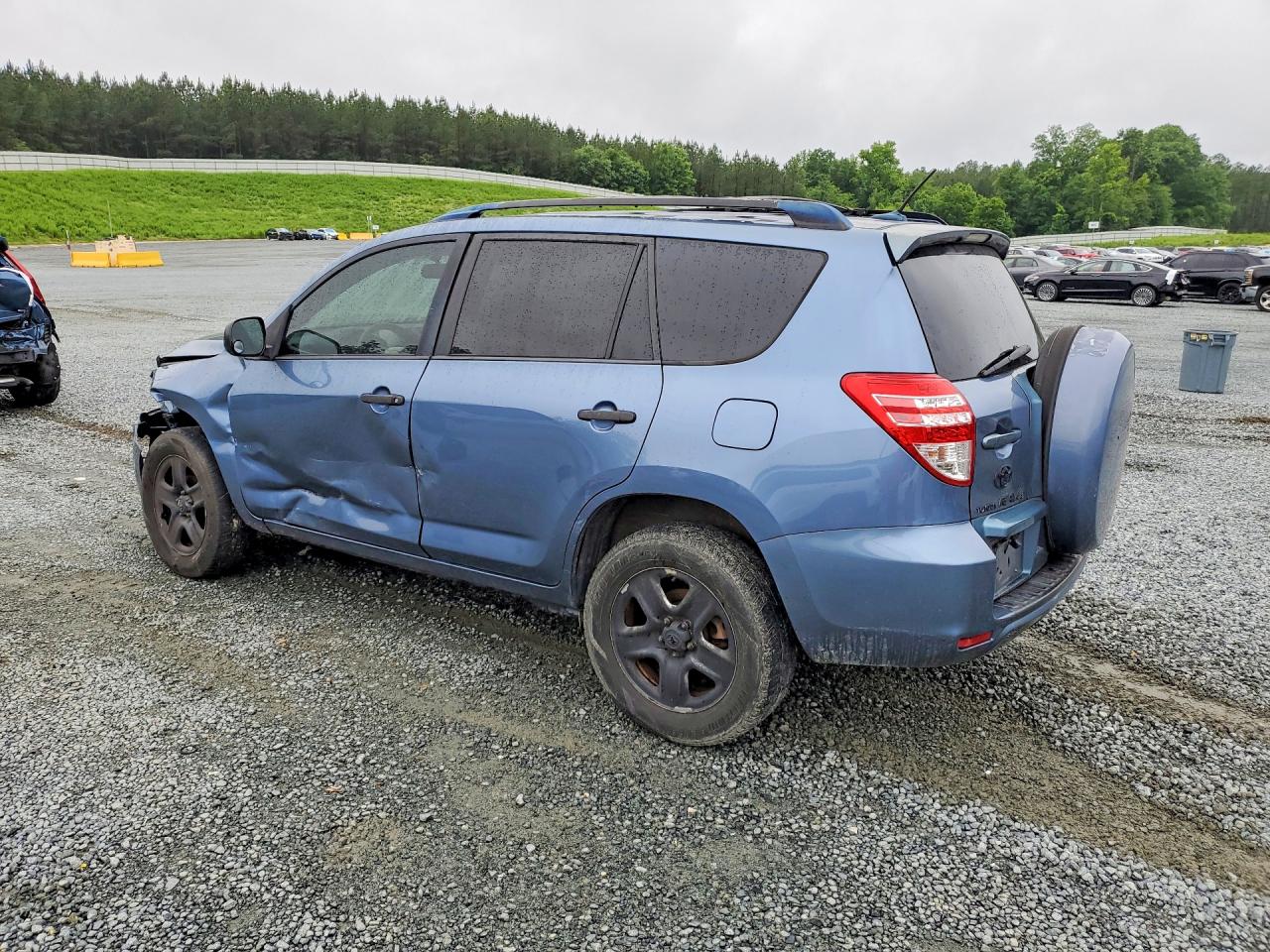 2009 Toyota Rav4 Base Blue vin: JTMBF33V89D017599