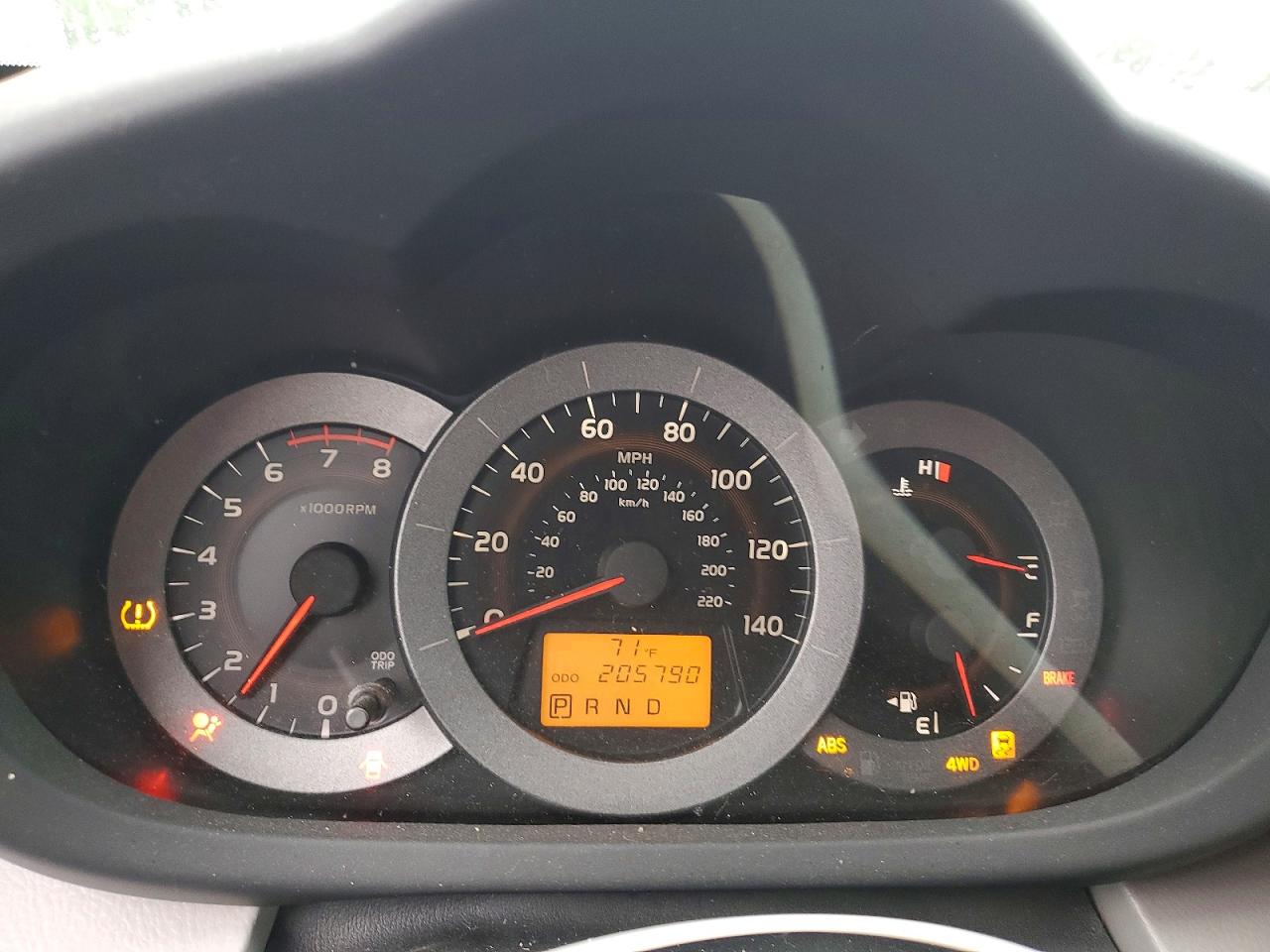 2009 Toyota Rav4 Base Blue vin: JTMBF33V89D017599