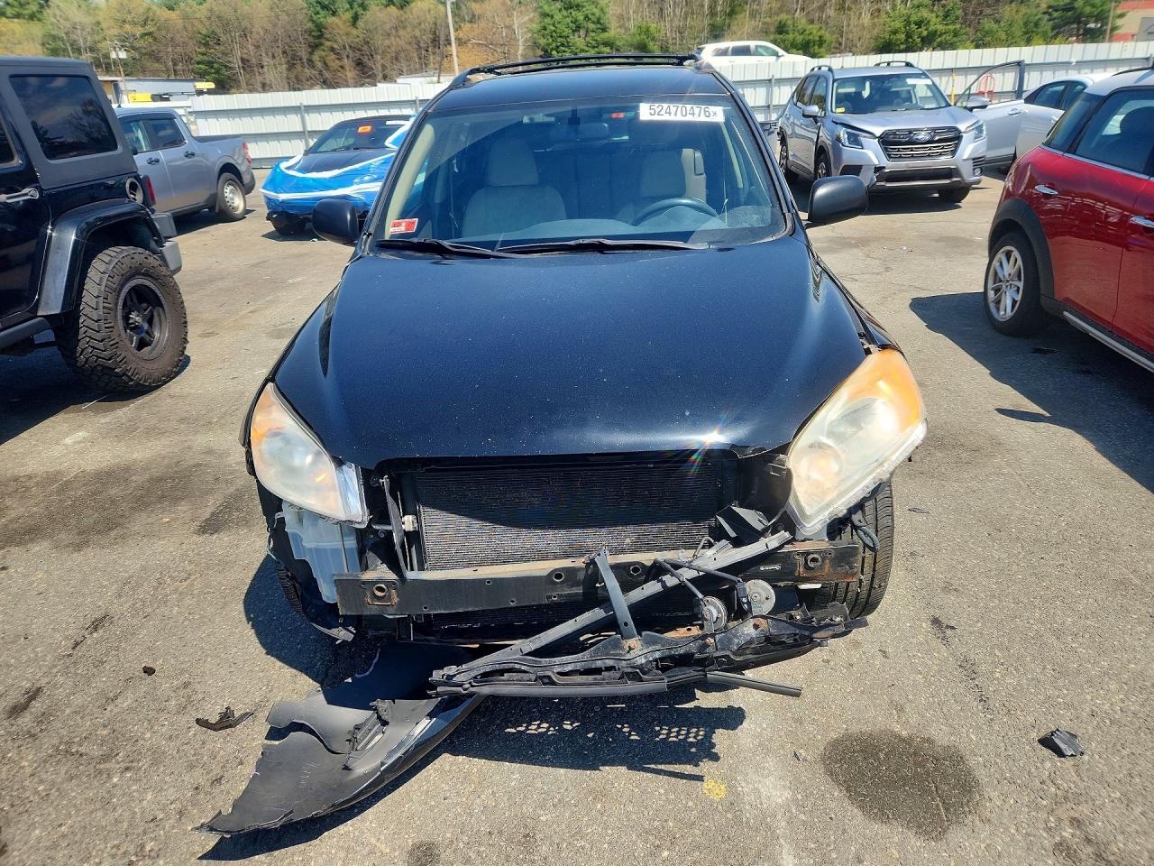 2009 Toyota Rav4 Base Black vin: JTMBF33V995009716