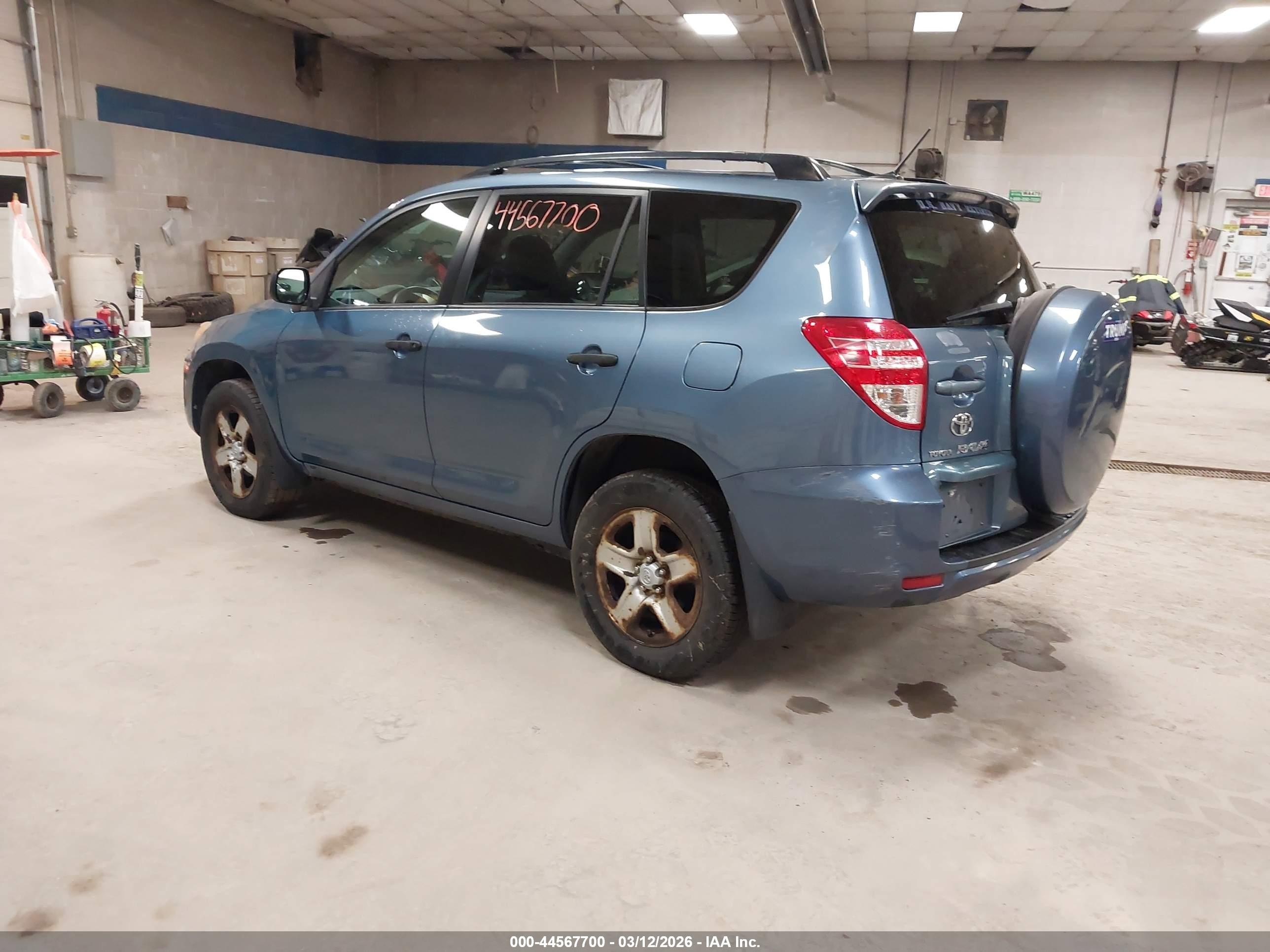 2009 Toyota Rav4 Blue vin: JTMBF33V99D017062