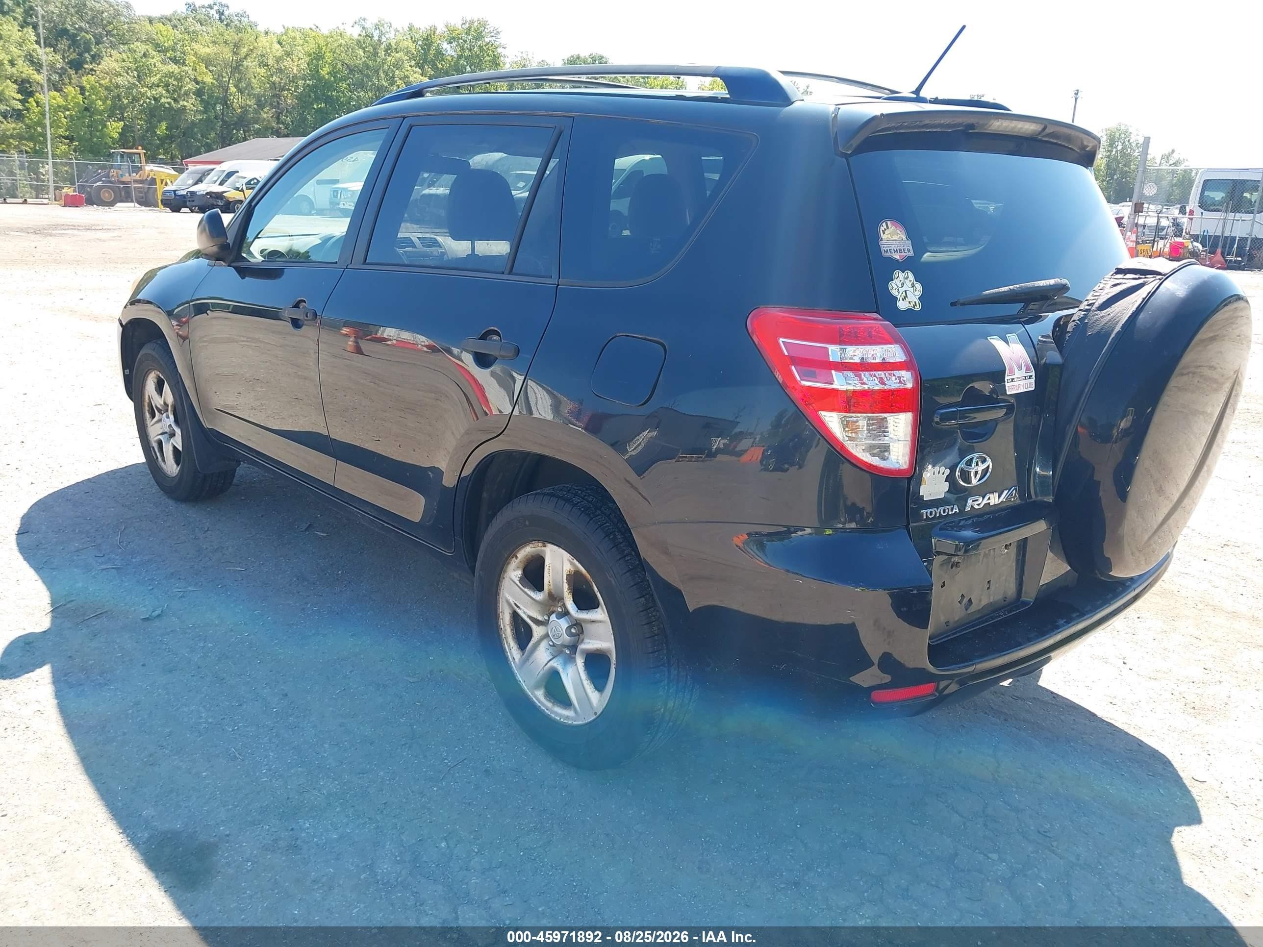 2009 Toyota Rav4   Black vin: JTMBF33VX95004427