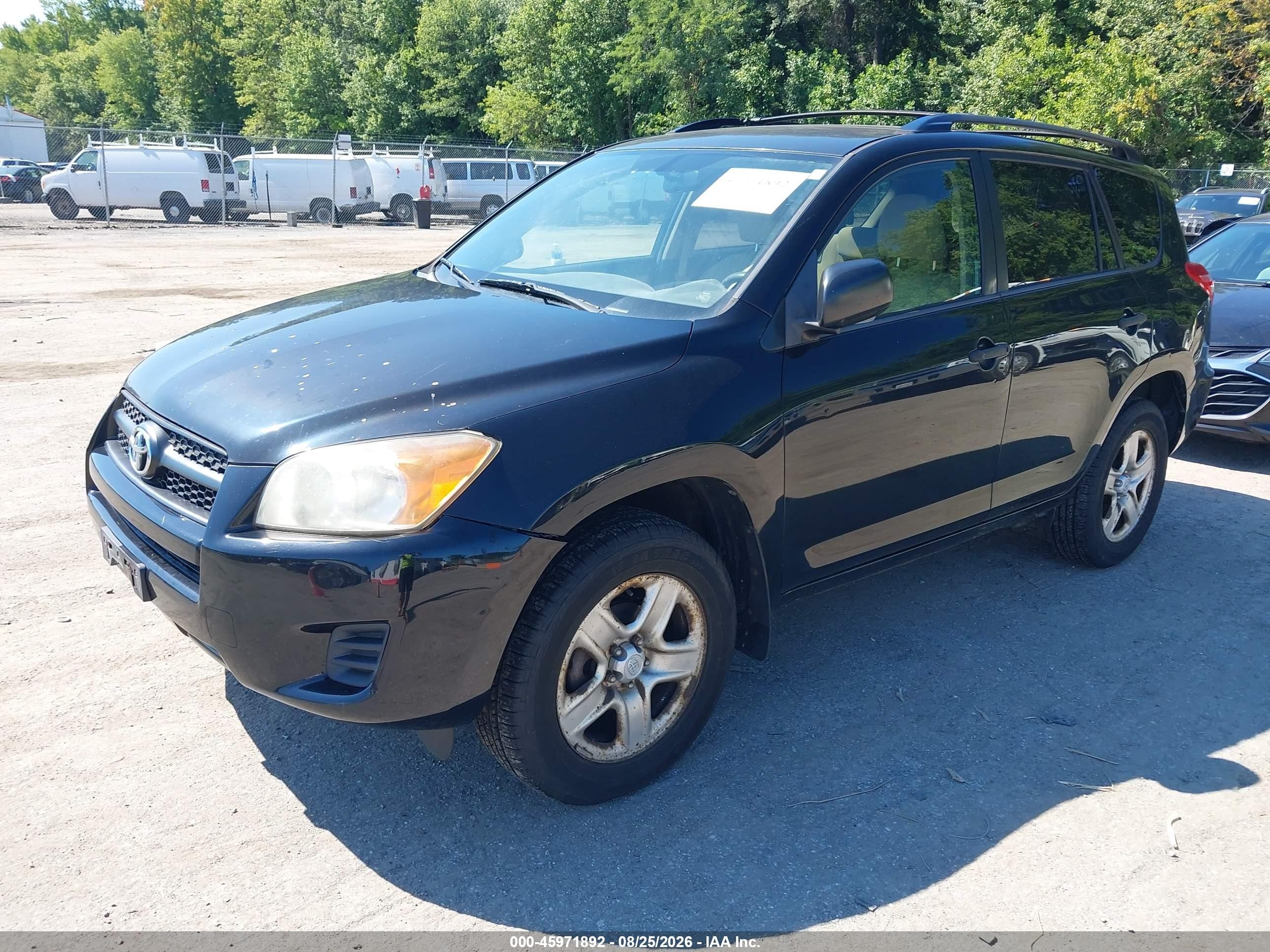 2009 Toyota Rav4   Black vin: JTMBF33VX95004427