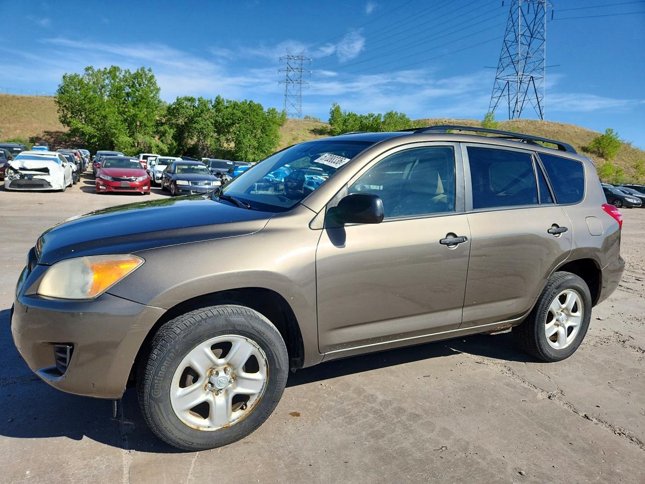 2009 Toyota Rav4 Base Brown vin: JTMBF33VX95009109