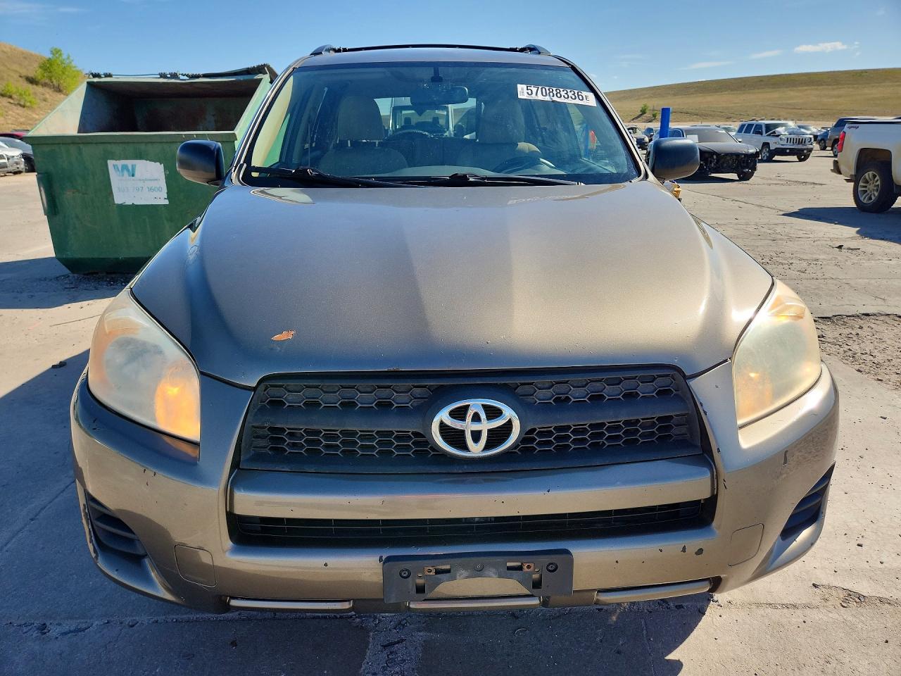 2009 Toyota Rav4 Base Коричневый vin: JTMBF33VX95009109