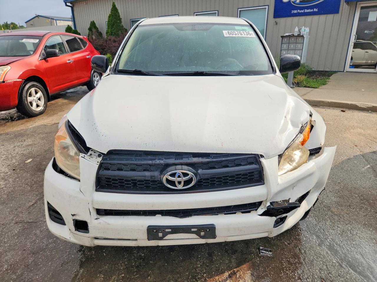 2009 Toyota Rav4 Base Белый vin: JTMBF33VX9D002439
