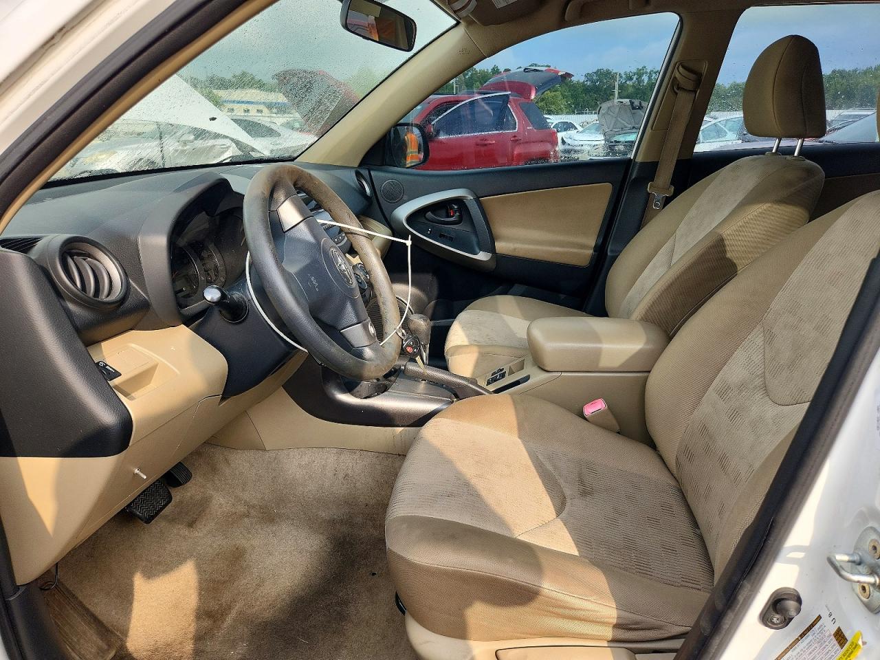 2009 Toyota Rav4 Base Белый vin: JTMBF33VX9D002439