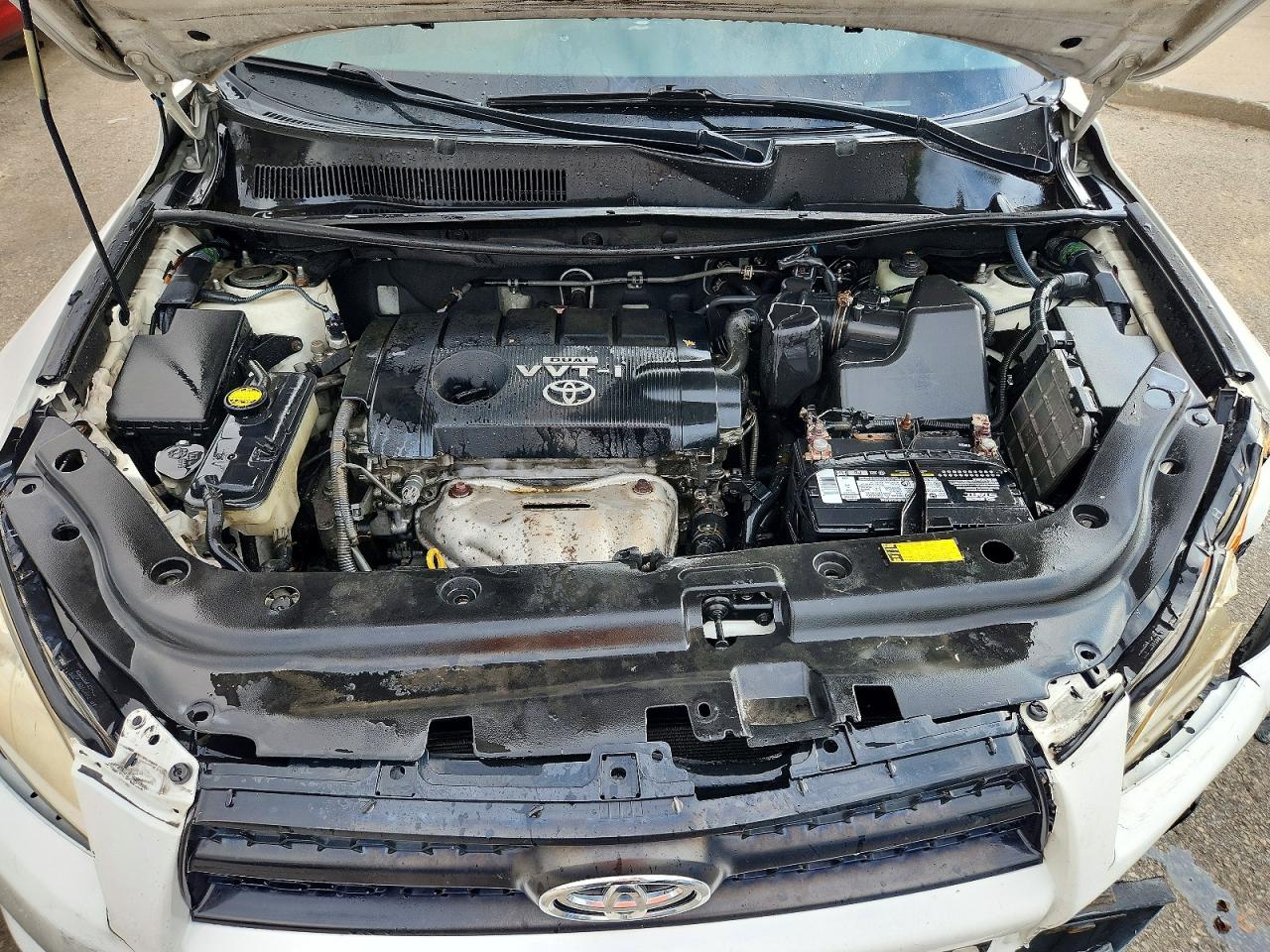 2009 Toyota Rav4 Base Белый vin: JTMBF33VX9D002439