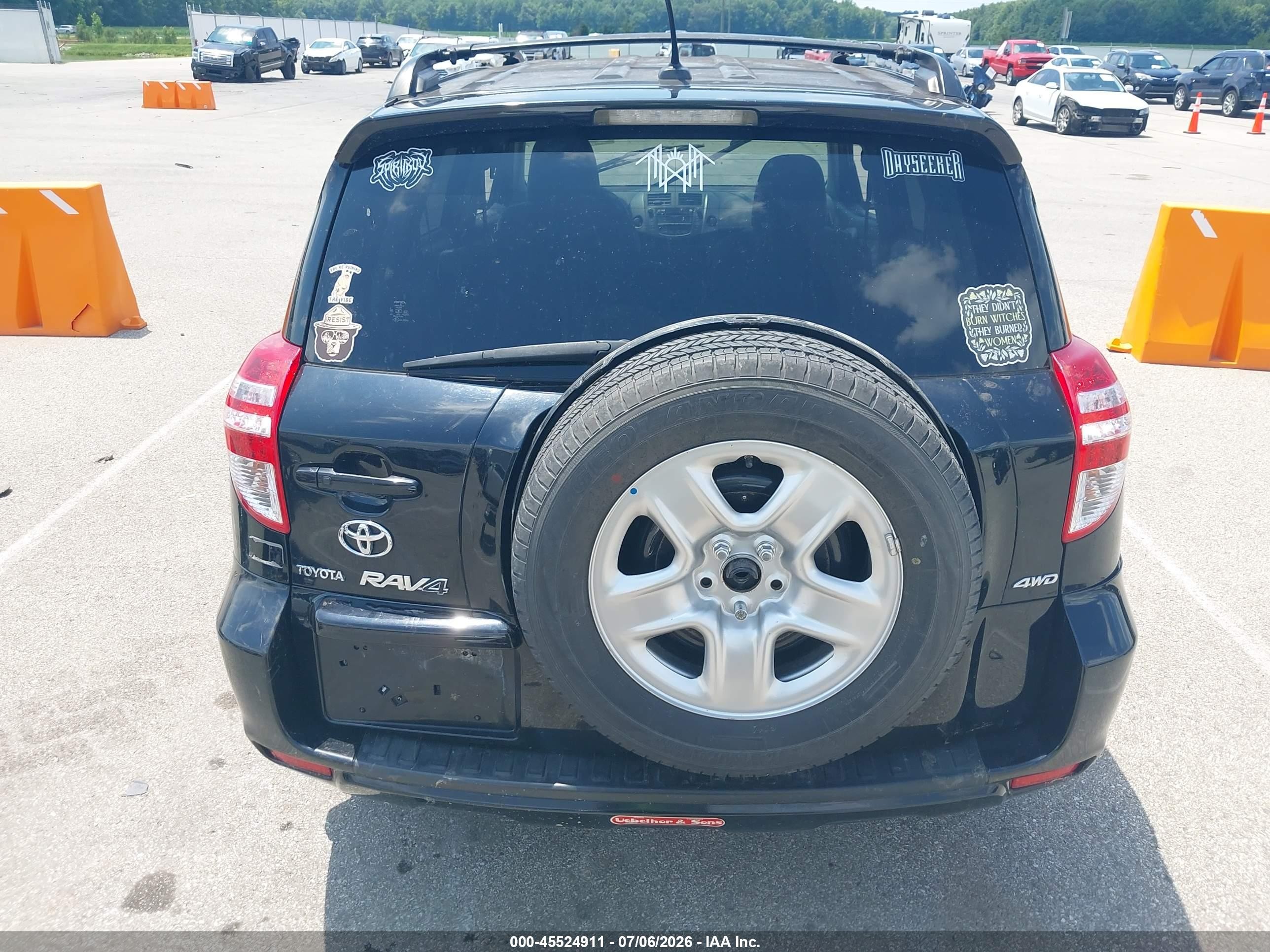 2009 Toyota Rav4 Limited Black vin: JTMBF34V195011765