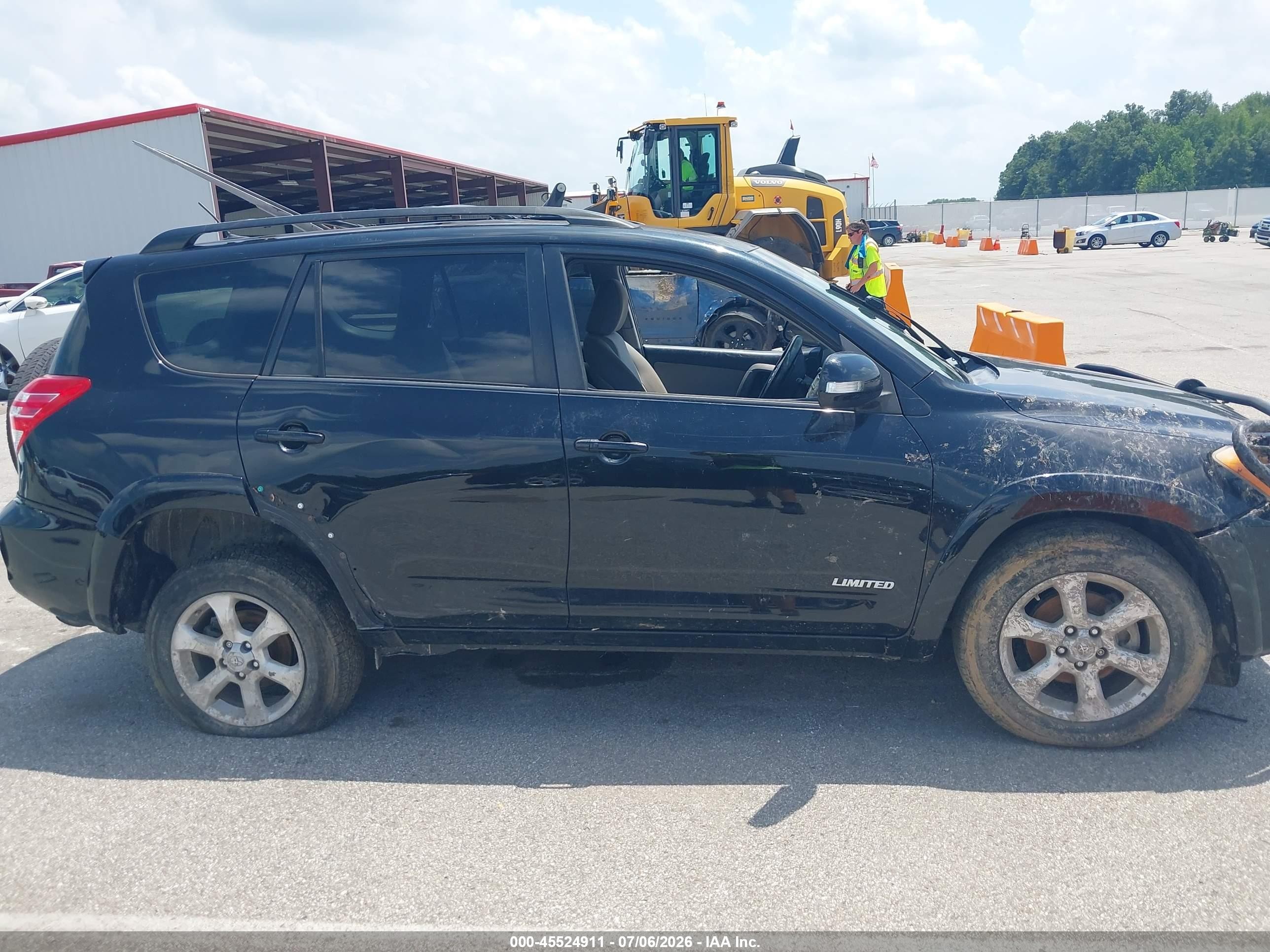 2009 Toyota Rav4 Limited Black vin: JTMBF34V195011765