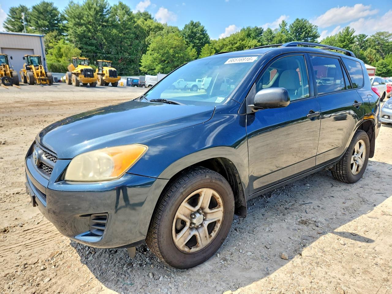 2009 Toyota Rav4 Base Blue vin: JTMBF35V595004588