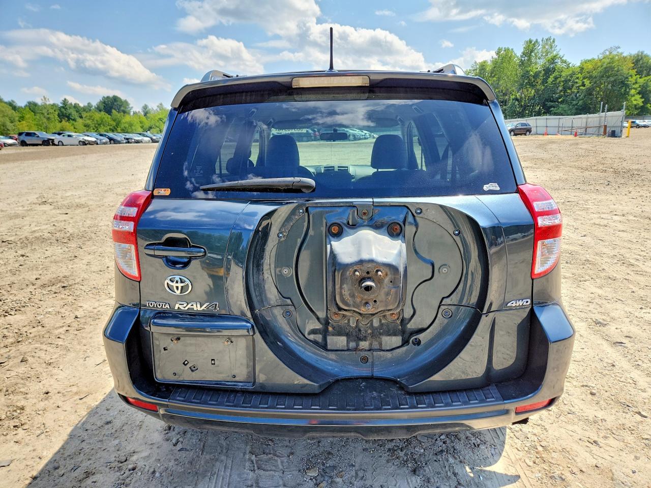 2009 Toyota Rav4 Base Blue vin: JTMBF35V595004588