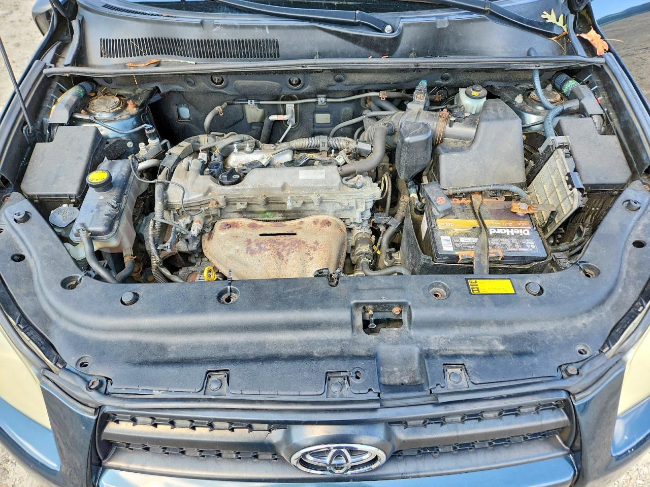 2009 Toyota Rav4 Base Blue vin: JTMBF35V595004588