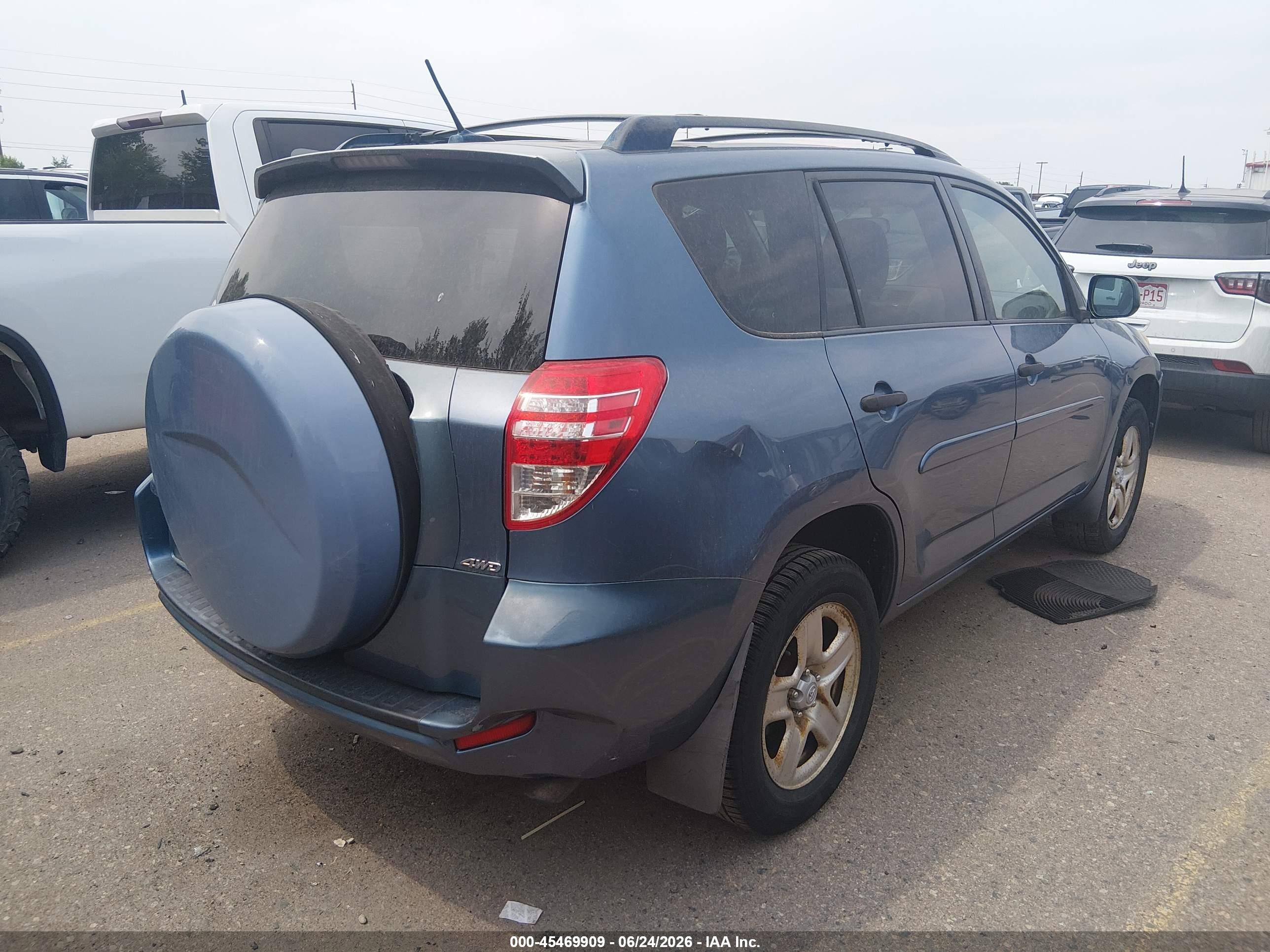 2009 Toyota Rav4   Blue vin: JTMBF35V795004527