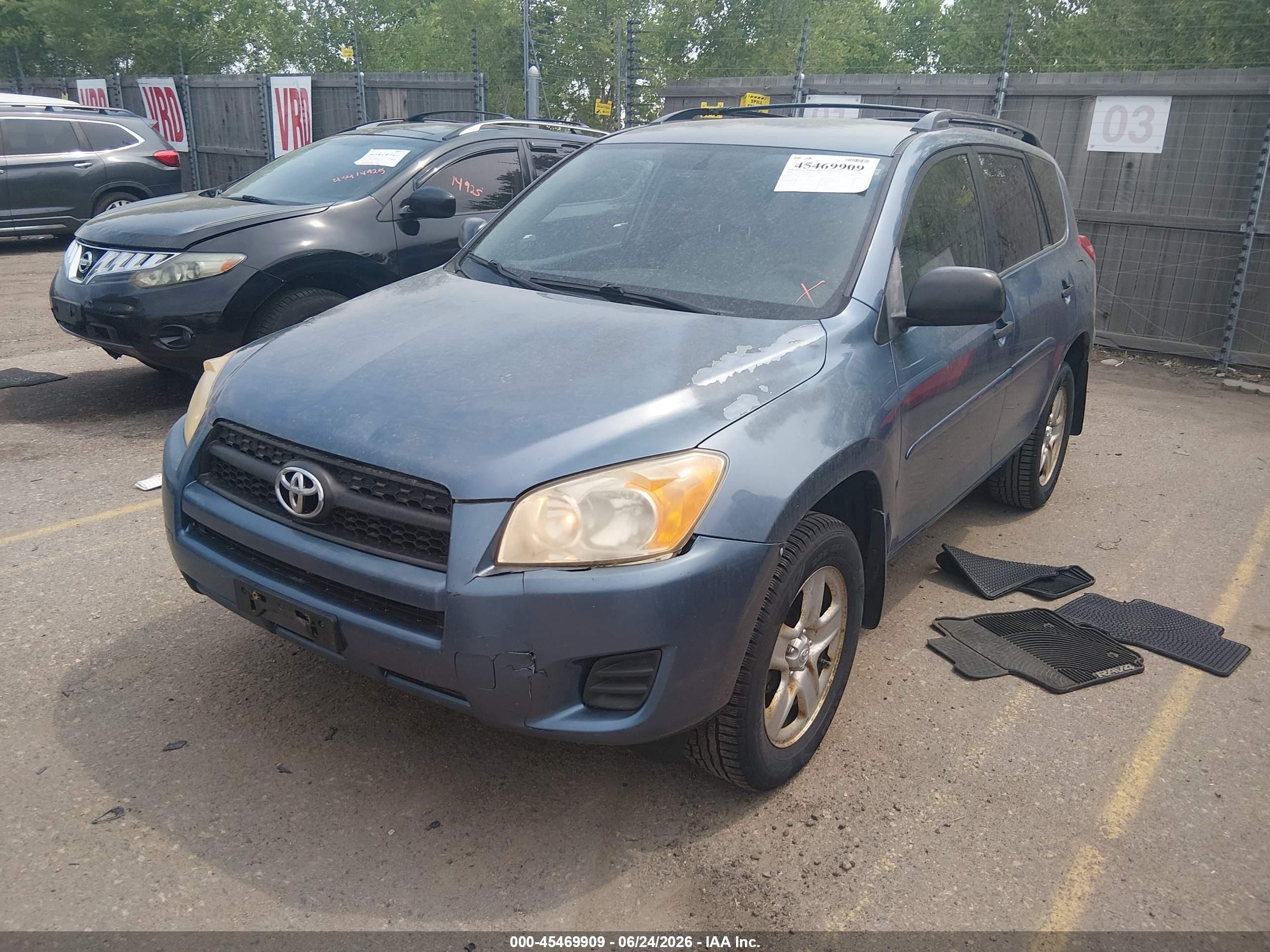 2009 Toyota Rav4   Blue vin: JTMBF35V795004527