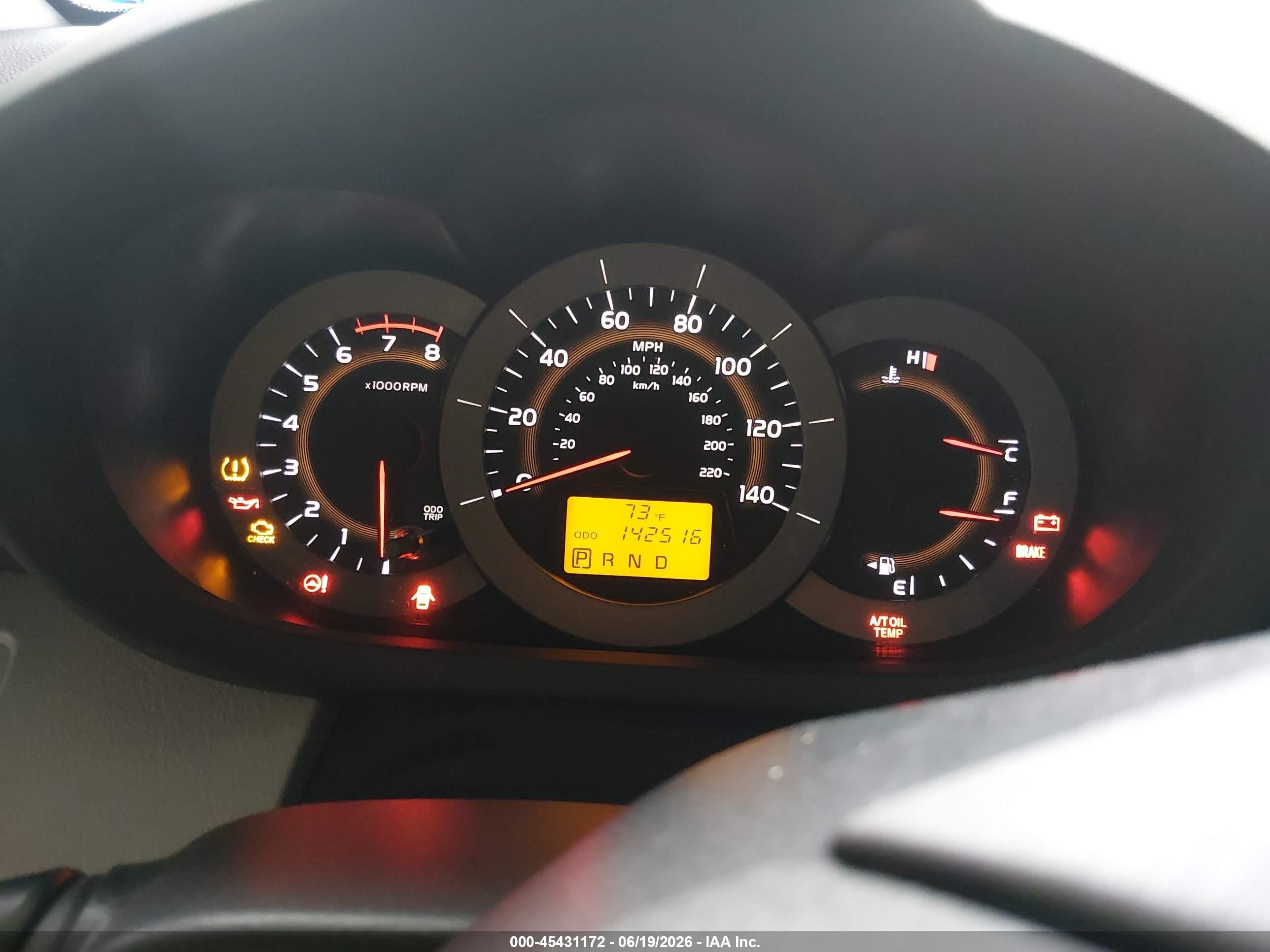 2010 Toyota Rav4   White vin: JTMBF4DV0A5018166
