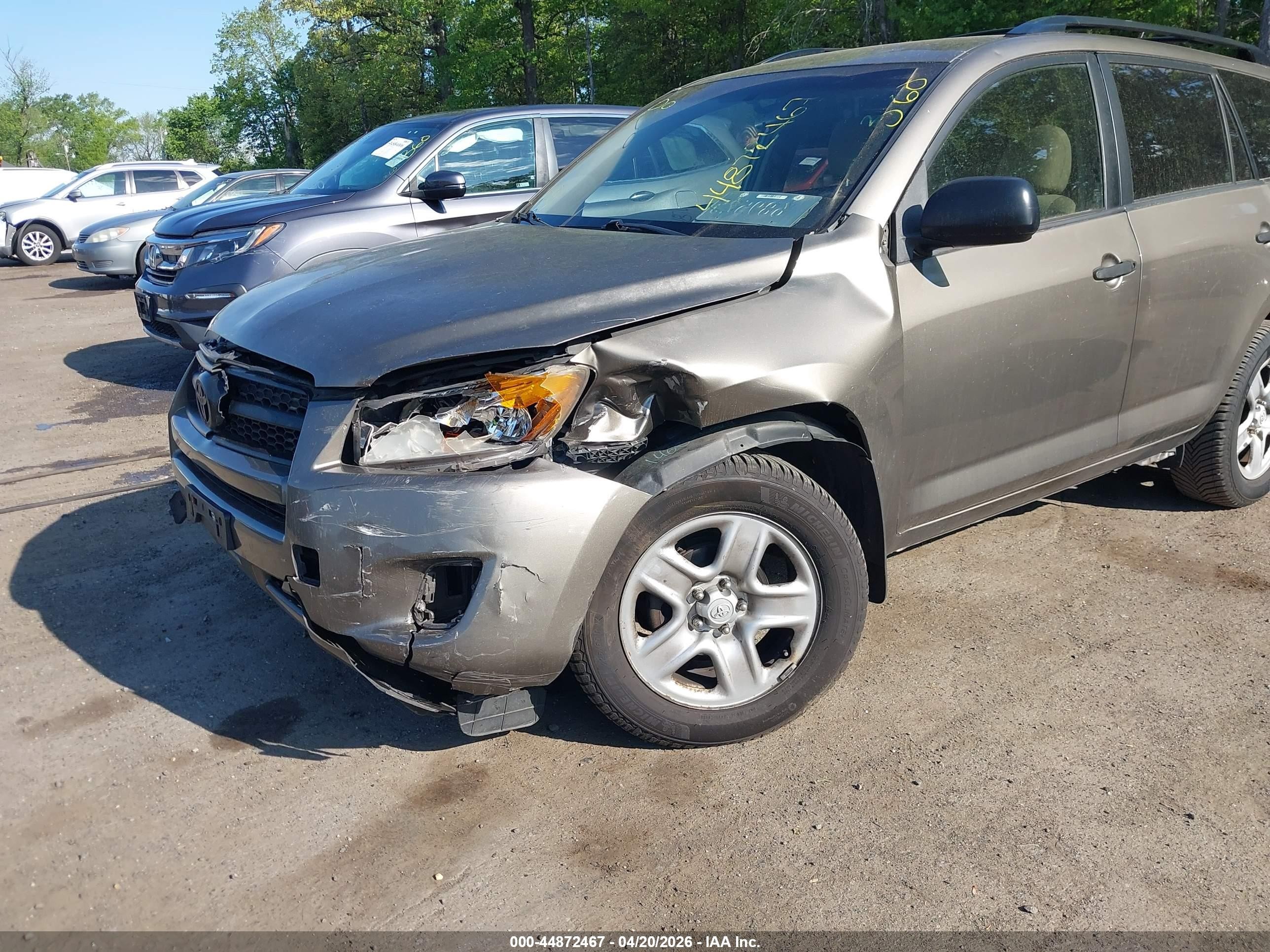 2010 Toyota Rav4 Золотой vin: JTMBF4DV0A5033251