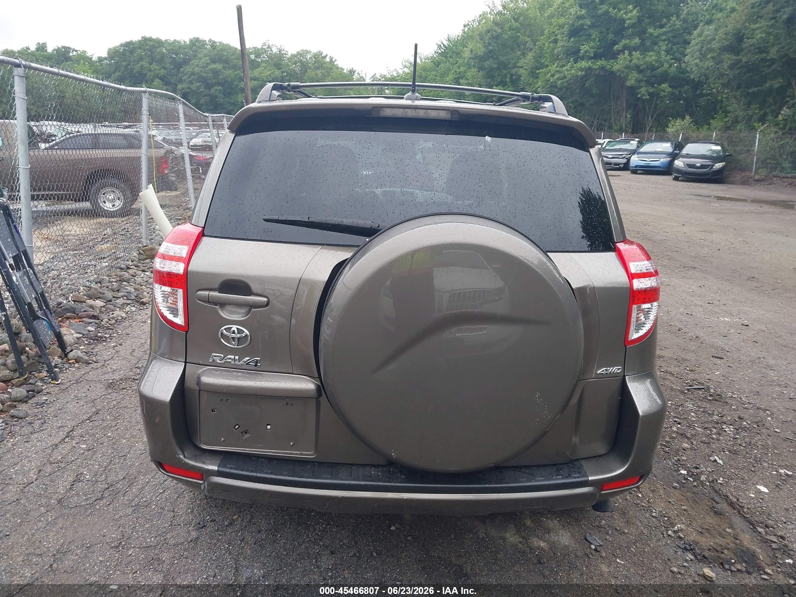 2012 Toyota Rav4   Brown vin: JTMBF4DV0CD043853
