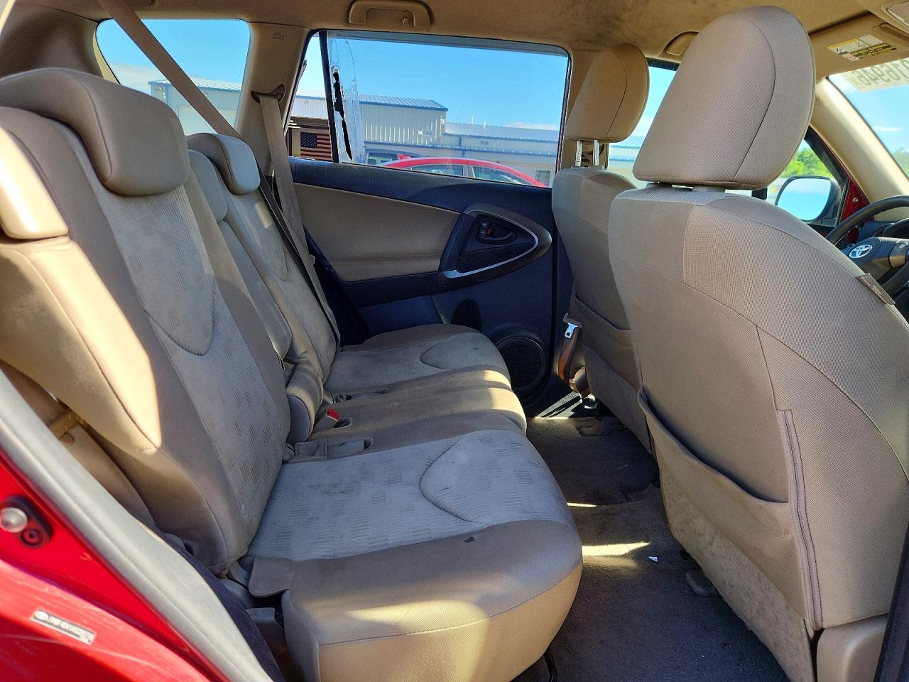 2010 Toyota Rav4 Base Red vin: JTMBF4DV1A5020718