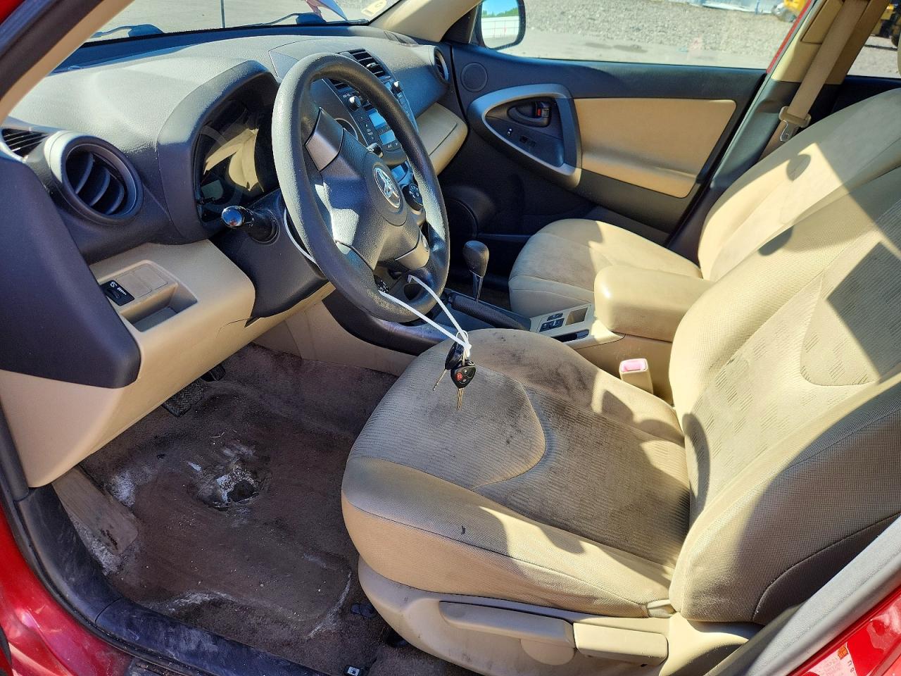 2010 Toyota Rav4 Base Red vin: JTMBF4DV1A5020718