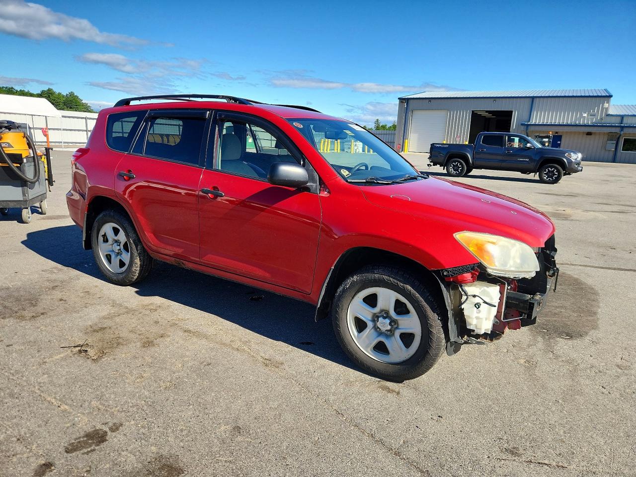 2010 Toyota Rav4 Base Red vin: JTMBF4DV1A5020718