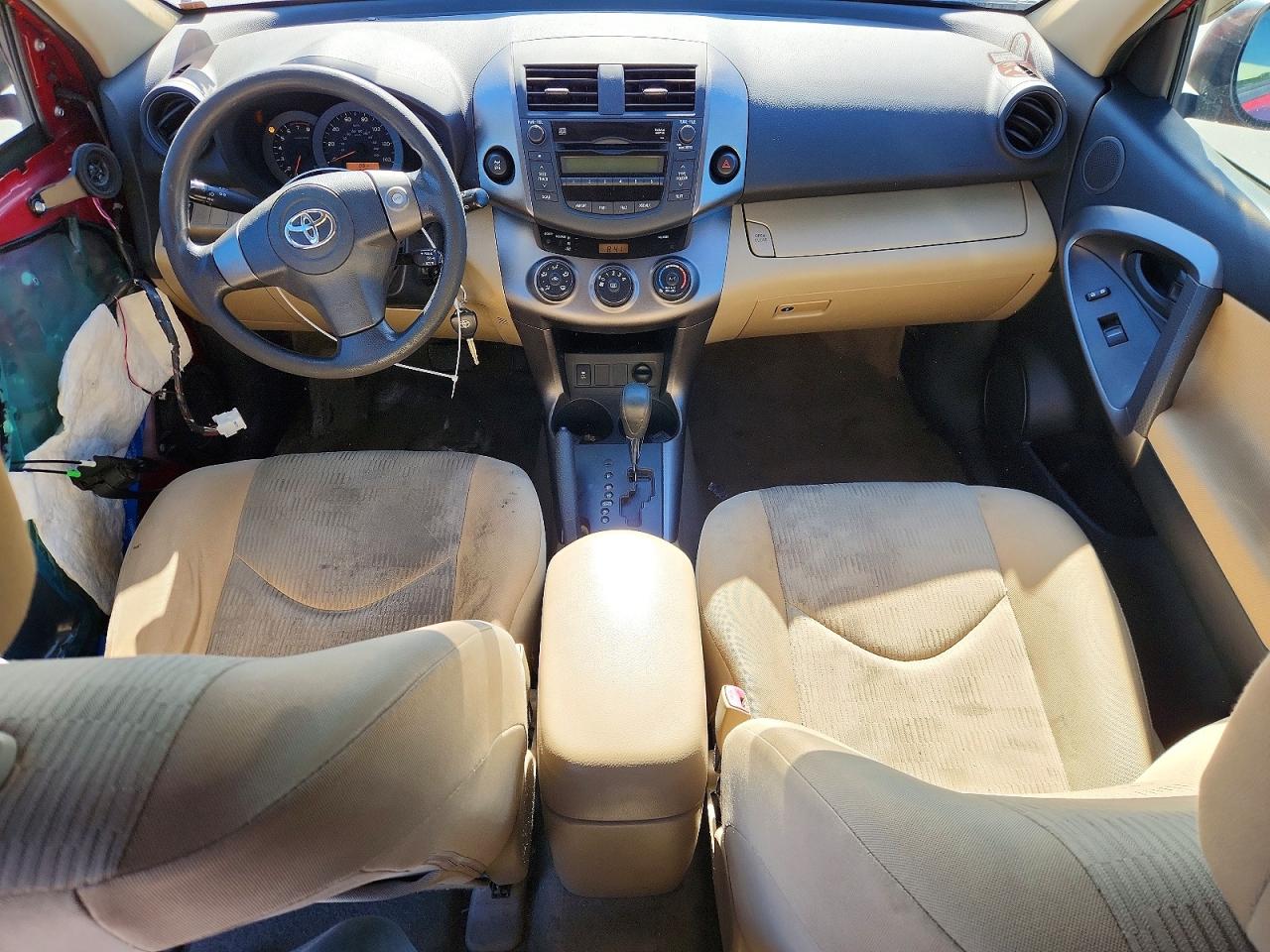 2010 Toyota Rav4 Base Red vin: JTMBF4DV1A5020718