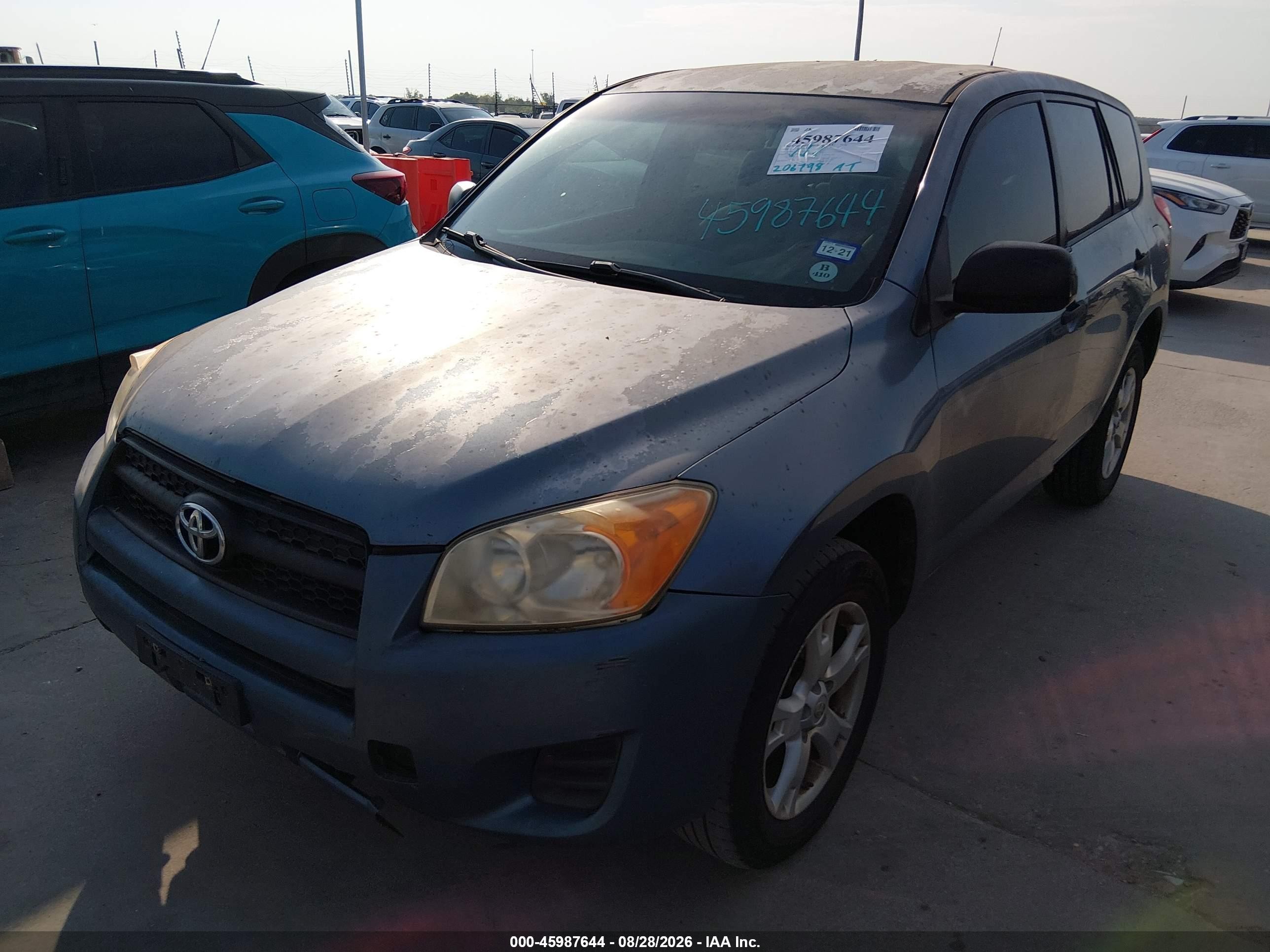 2010 Toyota Rav4   Blue vin: JTMBF4DV1A5020976