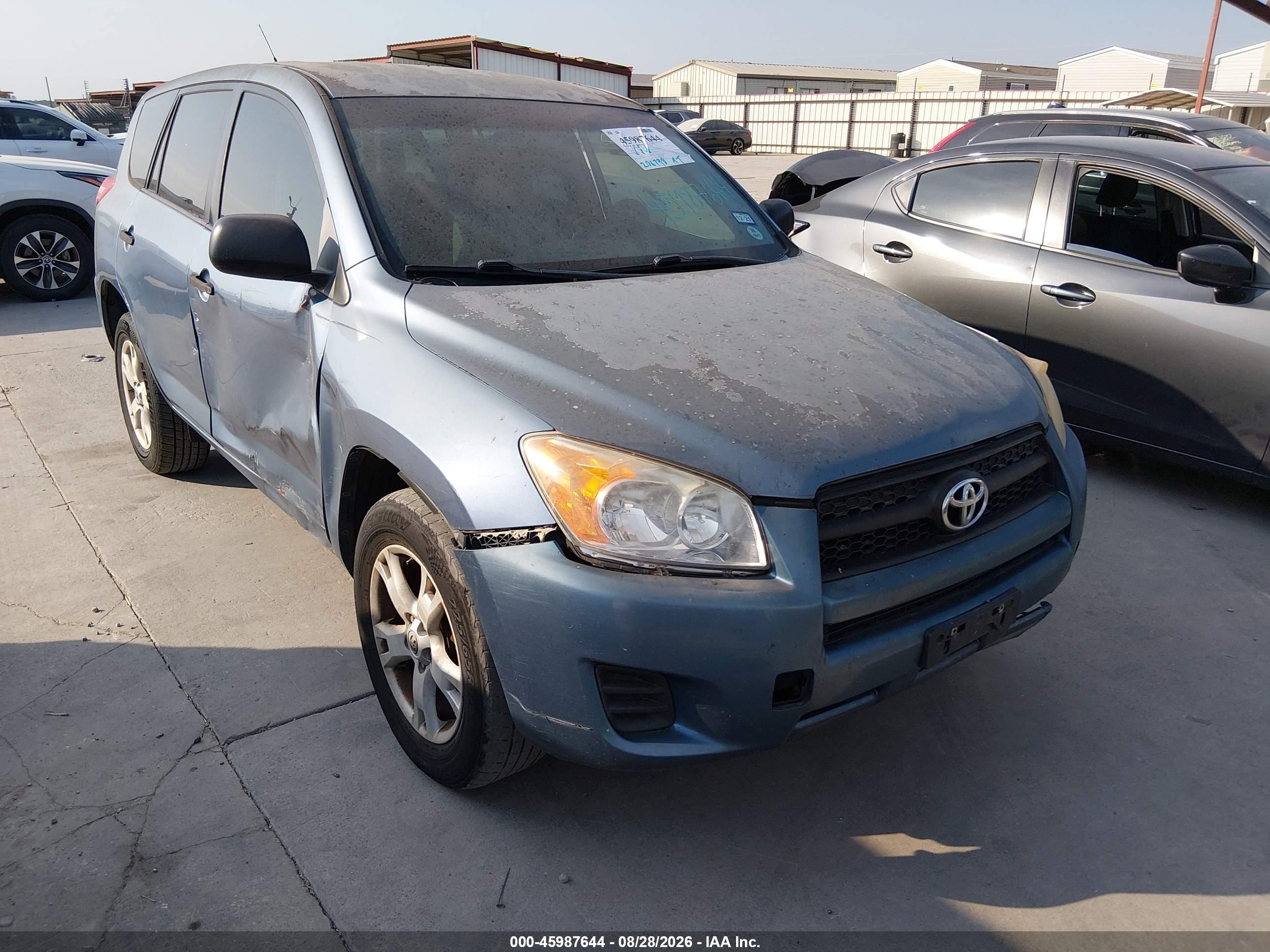 2010 Toyota Rav4   Blue vin: JTMBF4DV1A5020976