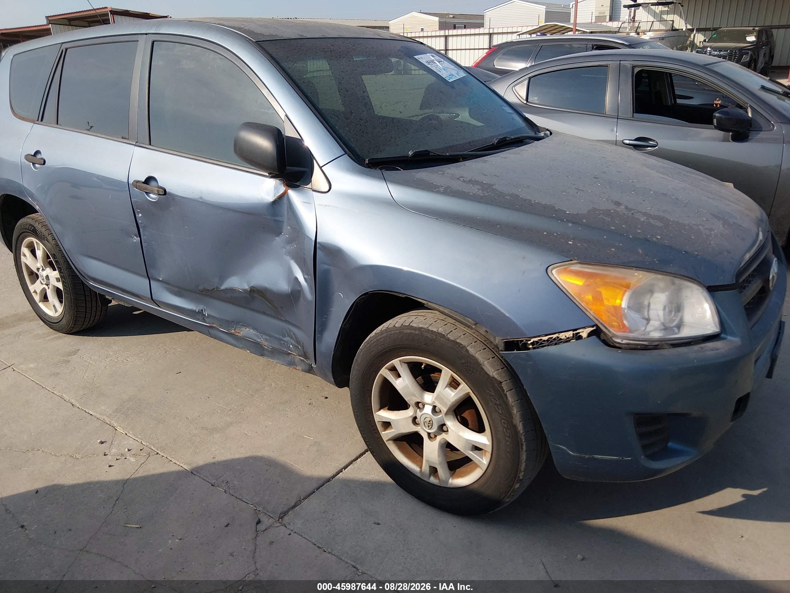 2010 Toyota Rav4   Blue vin: JTMBF4DV1A5020976