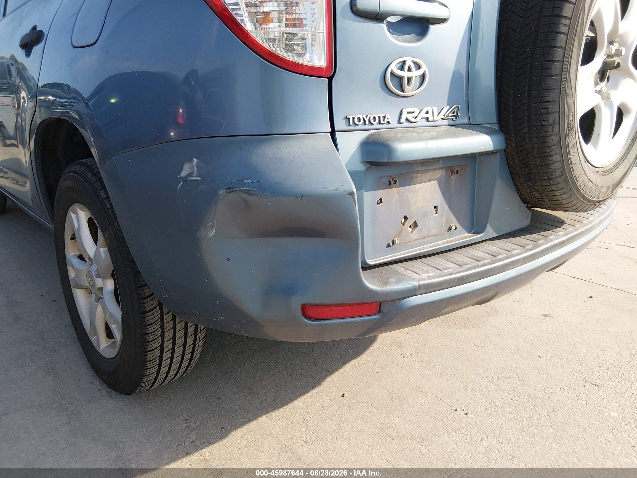 2010 Toyota Rav4   Blue vin: JTMBF4DV1A5020976