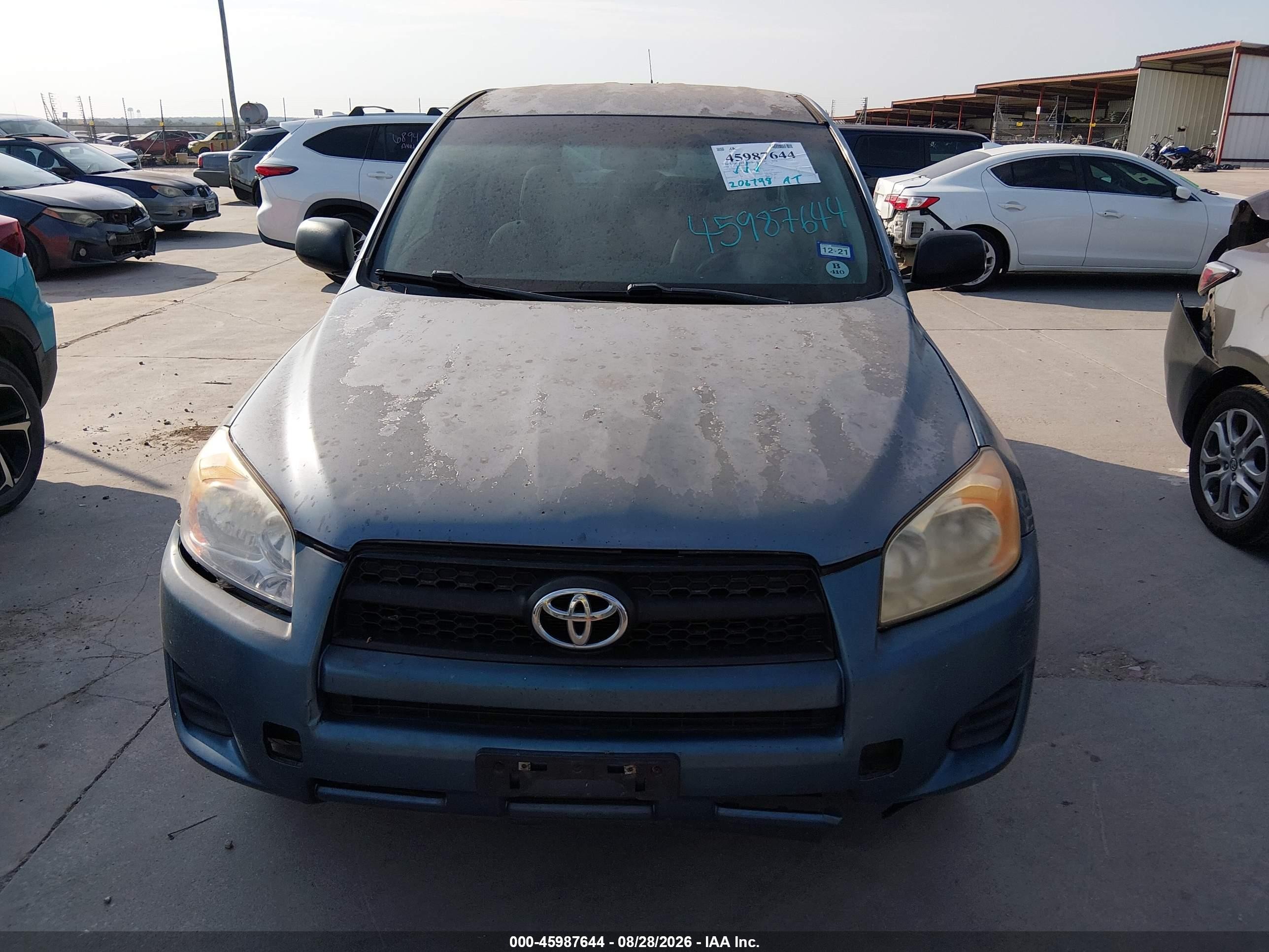 2010 Toyota Rav4   Blue vin: JTMBF4DV1A5020976
