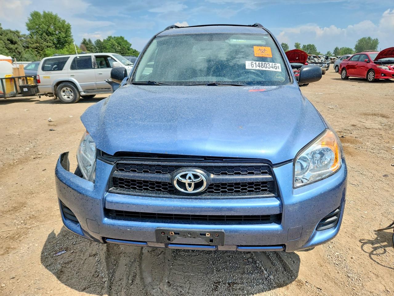 2010 Toyota Rav4 Base Blue vin: JTMBF4DV1A5027457