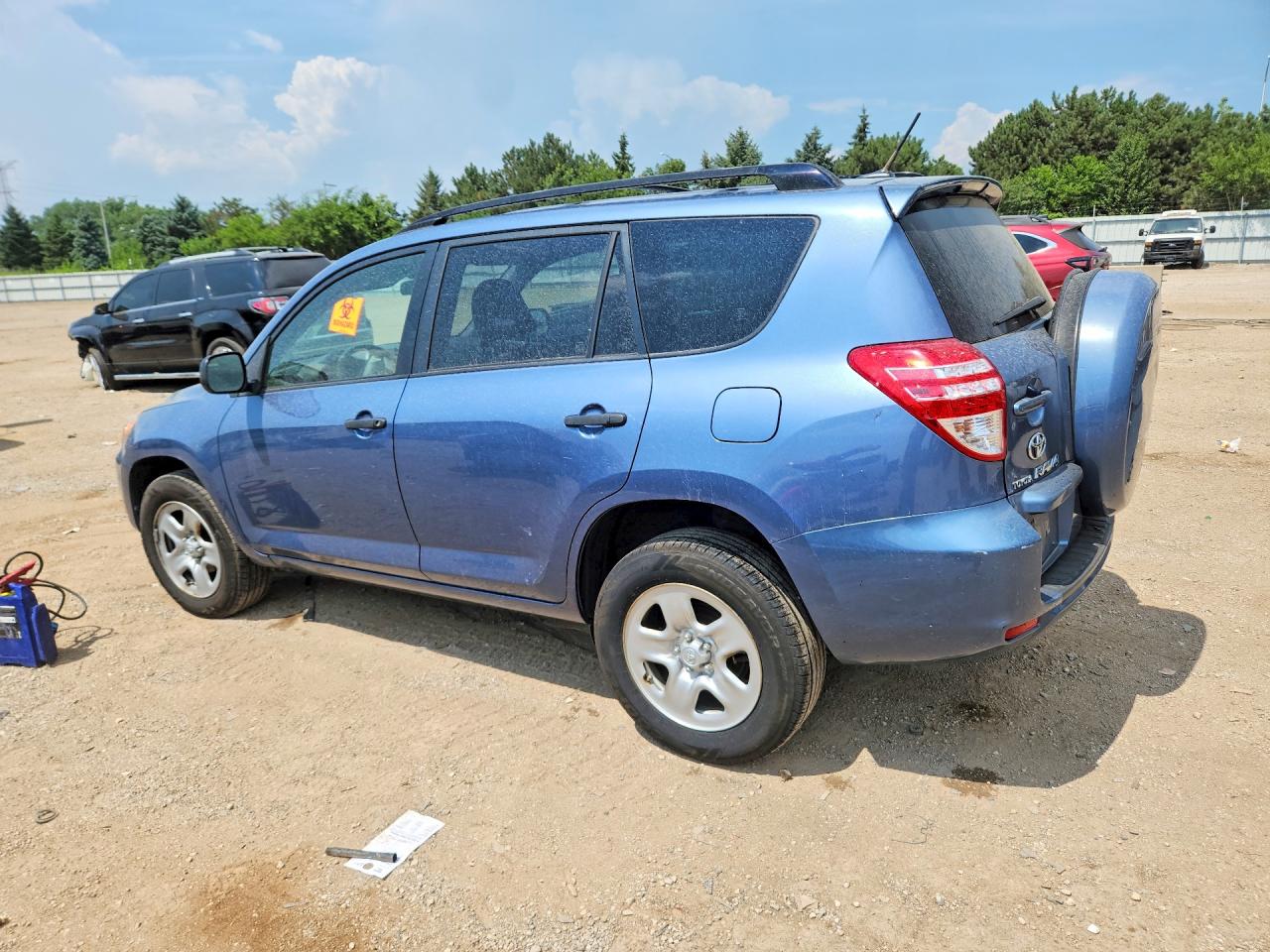 2010 Toyota Rav4 Base Blue vin: JTMBF4DV1A5027457