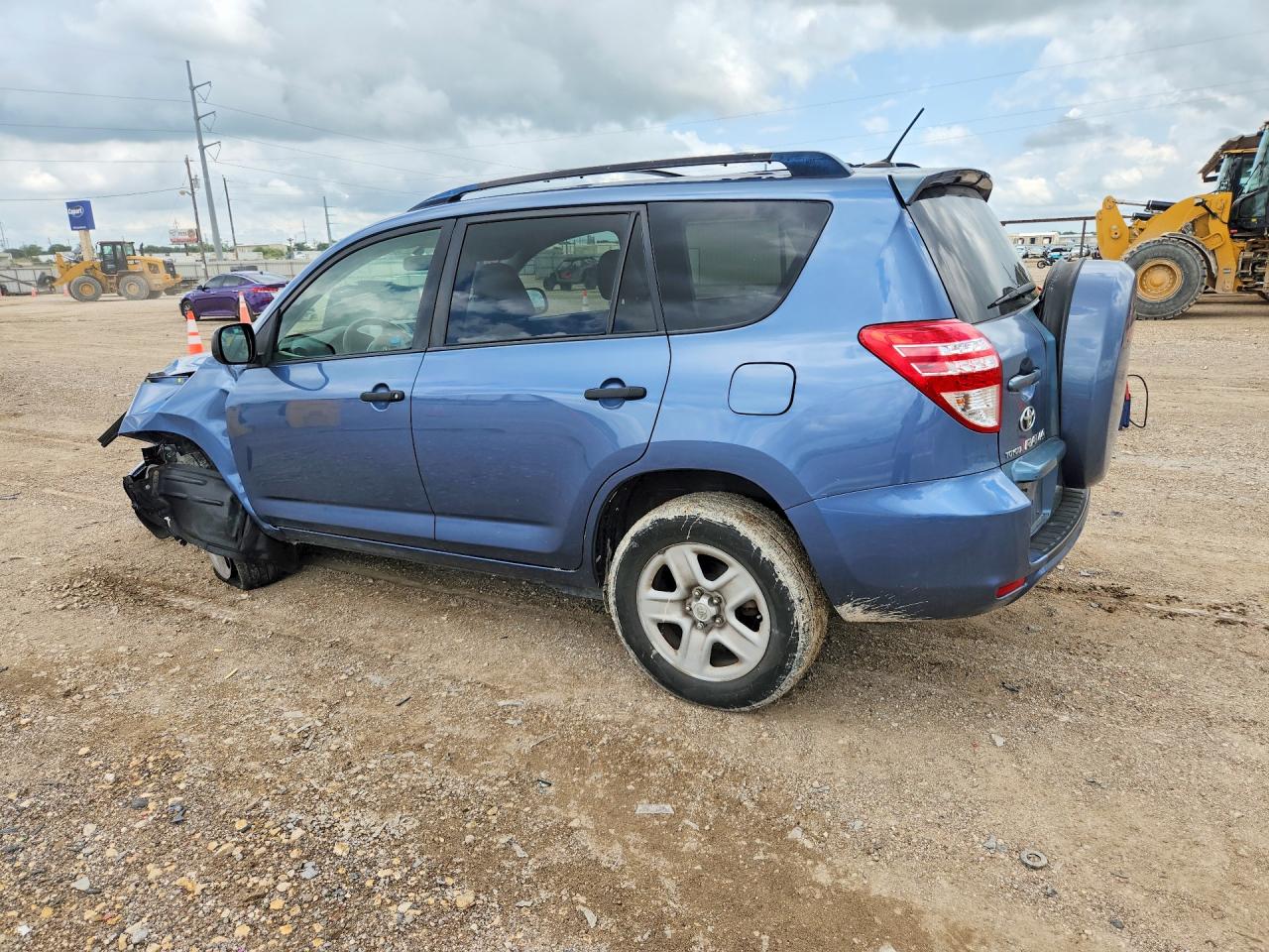 2010 Toyota Rav4 Base Blue vin: JTMBF4DV1AD028209