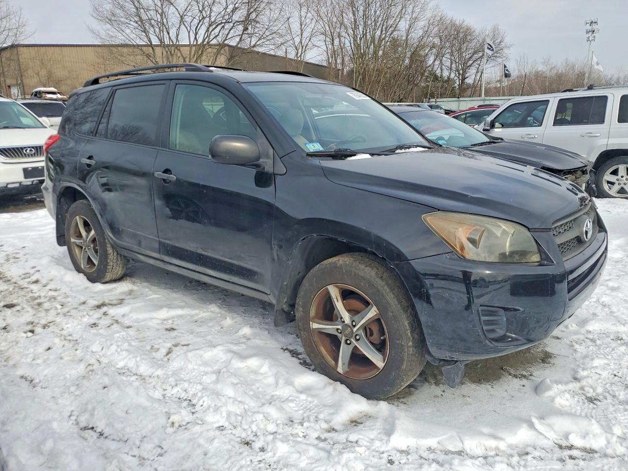 2010 Toyota Rav4 Base Black vin: JTMBF4DV1AD034298