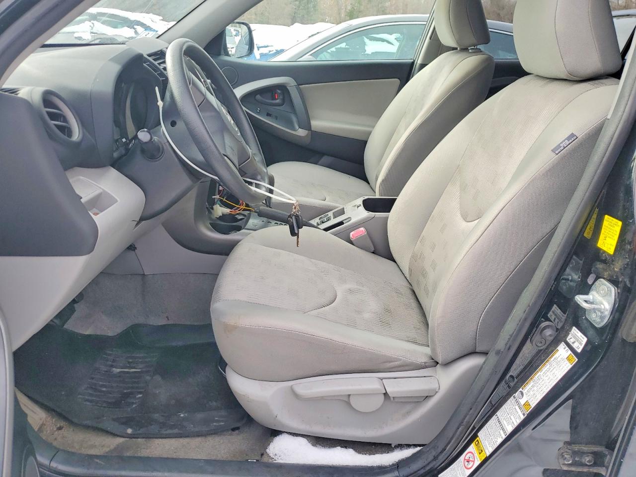 2010 Toyota Rav4 Base Black vin: JTMBF4DV1AD034298