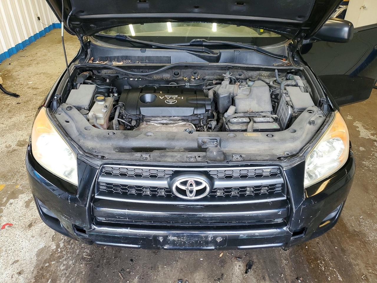 2010 Toyota Rav4 Base Black vin: JTMBF4DV1AD035743