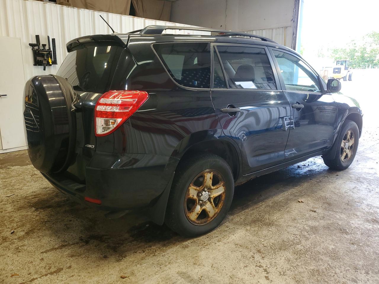 2010 Toyota Rav4 Base Black vin: JTMBF4DV1AD035743