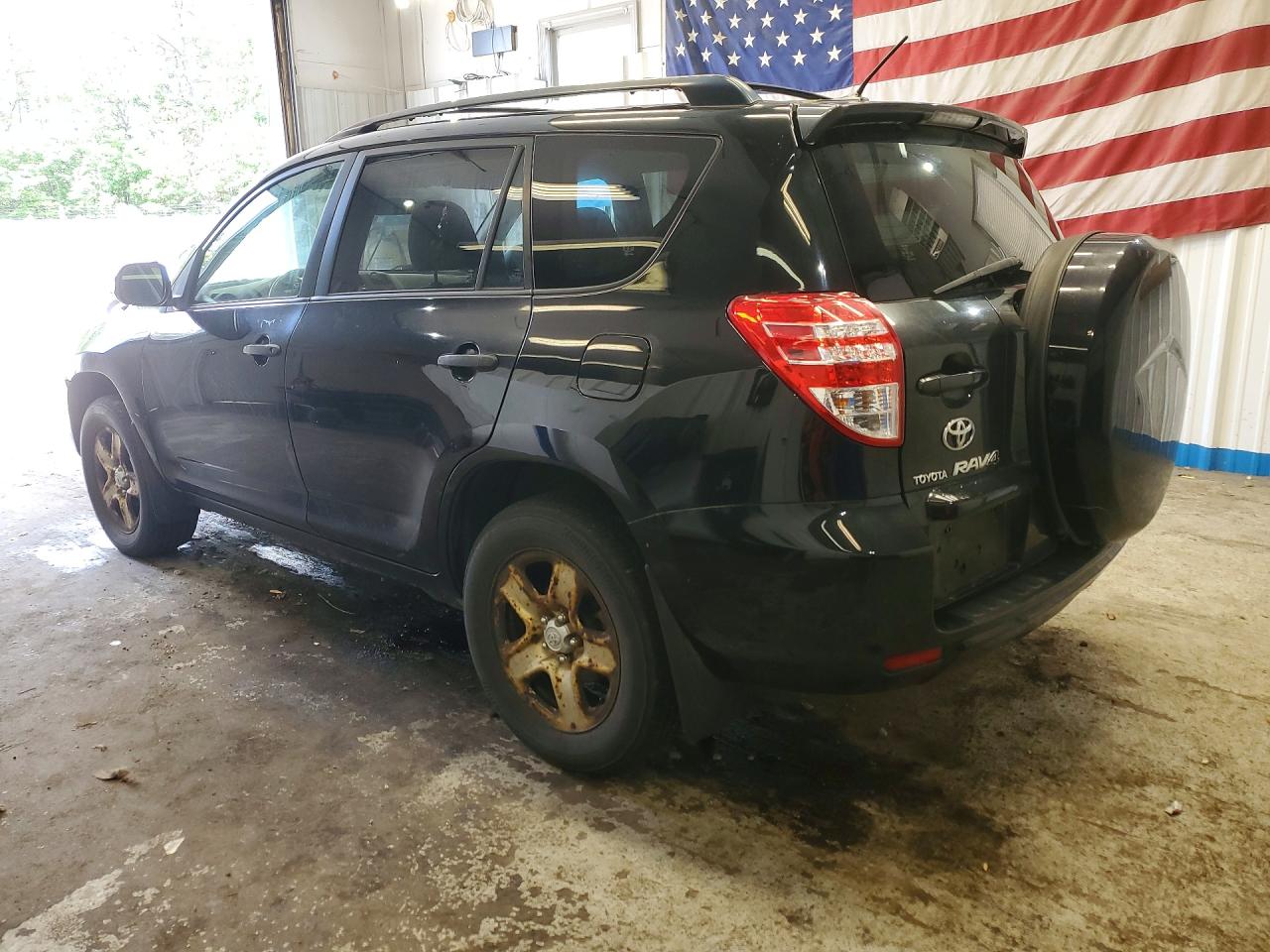 2010 Toyota Rav4 Base Black vin: JTMBF4DV1AD035743