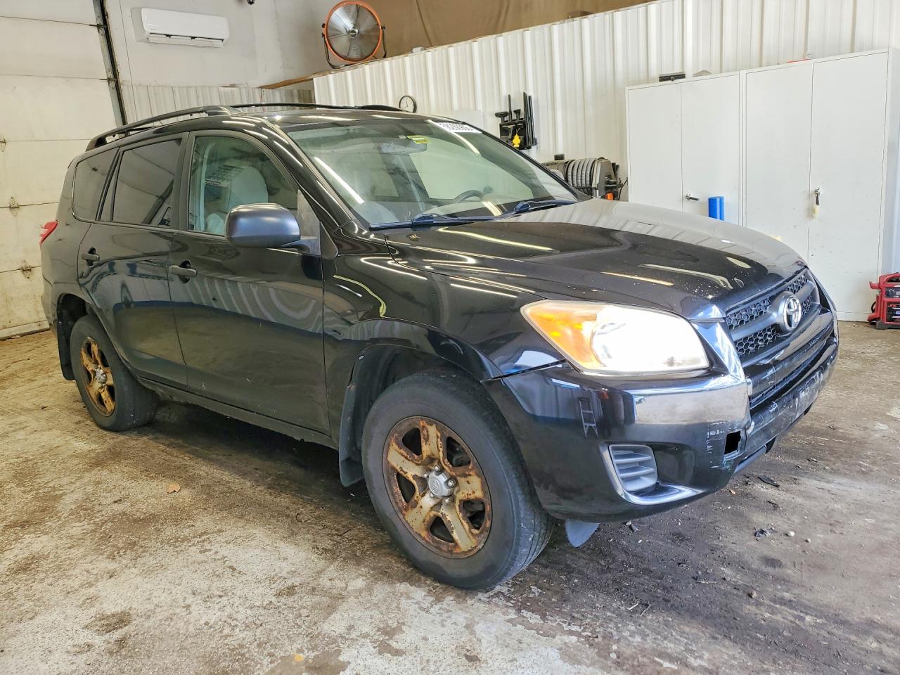 2010 Toyota Rav4 Base Black vin: JTMBF4DV1AD035743
