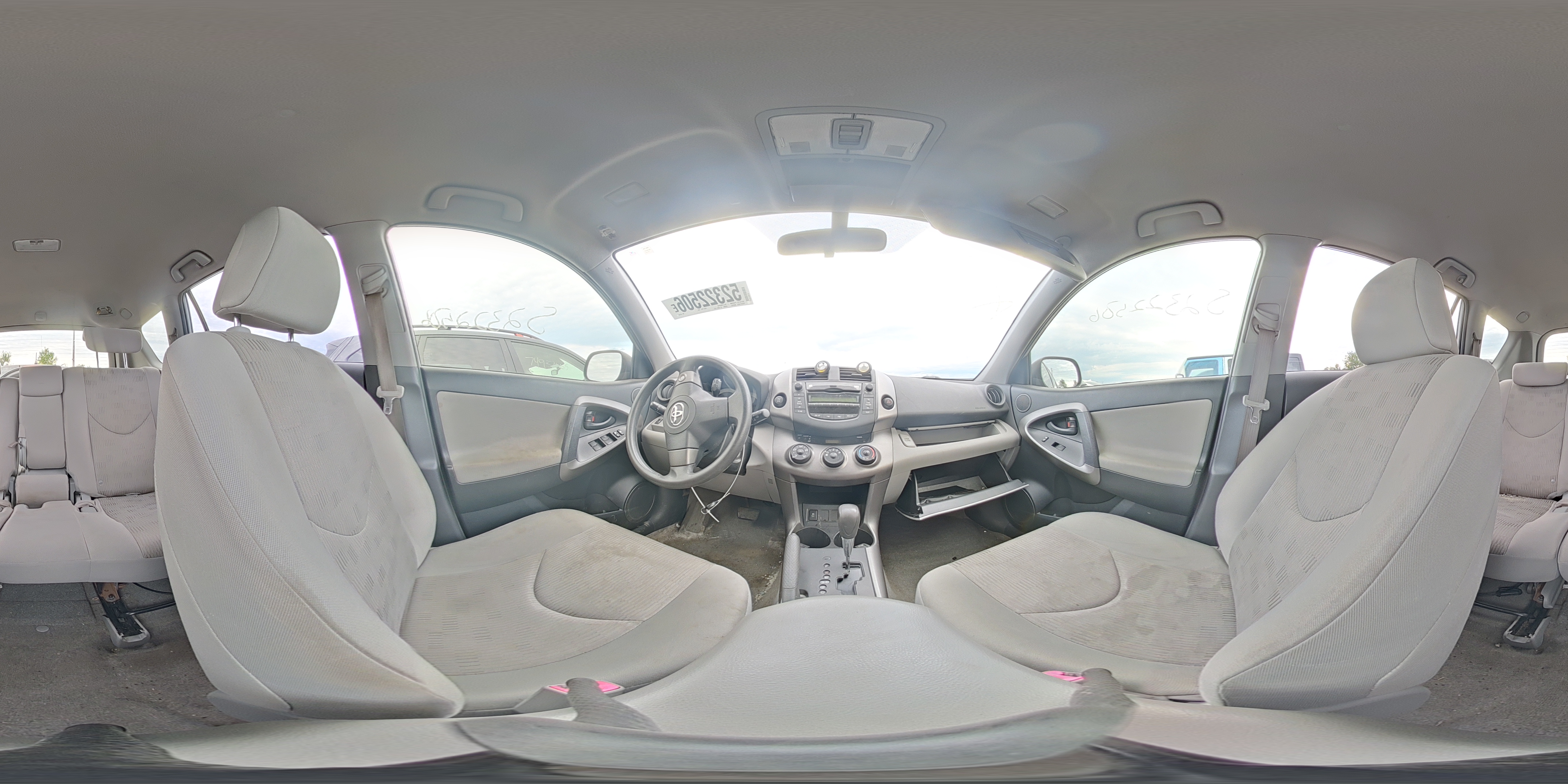 2010 Toyota Rav4 Base Silver vin: JTMBF4DV1AD037539