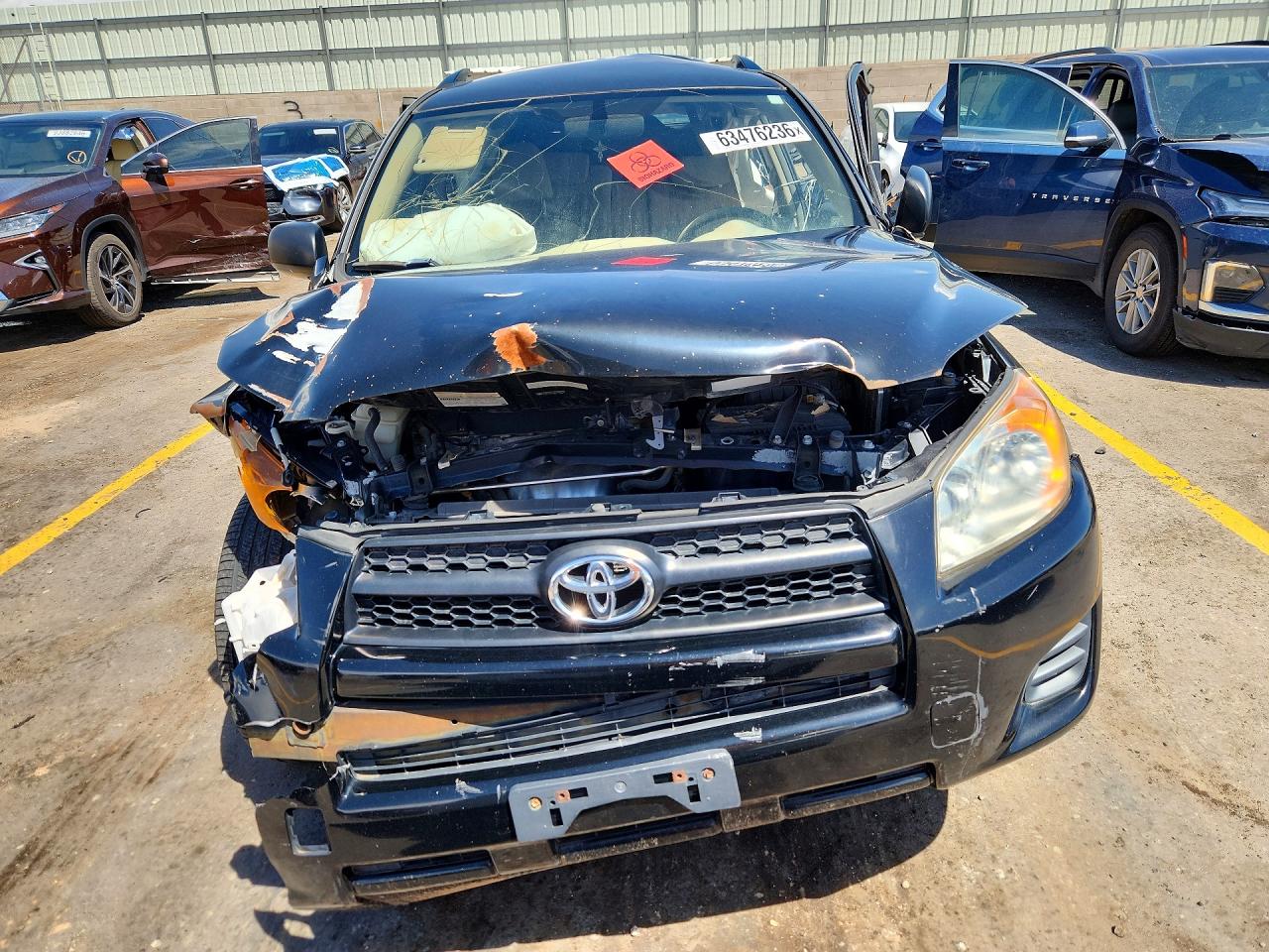 2011 Toyota Rav4 Base Black vin: JTMBF4DV1B5039111