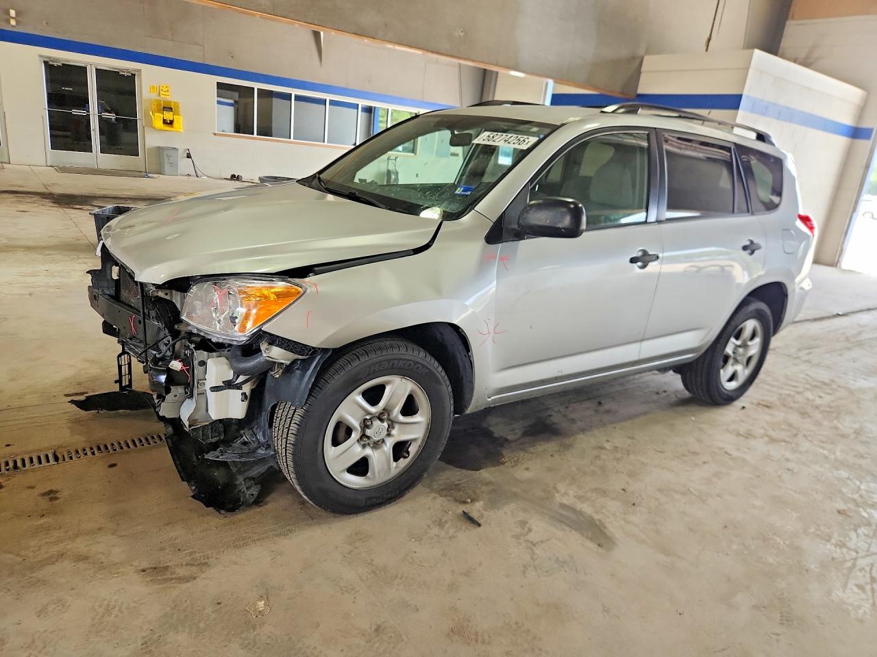 2011 Toyota Rav4 Base Silver vin: JTMBF4DV1B5046947