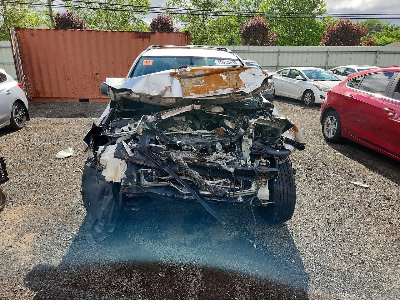 2011 Toyota Rav4 Base Silver vin: JTMBF4DV1BD041785
