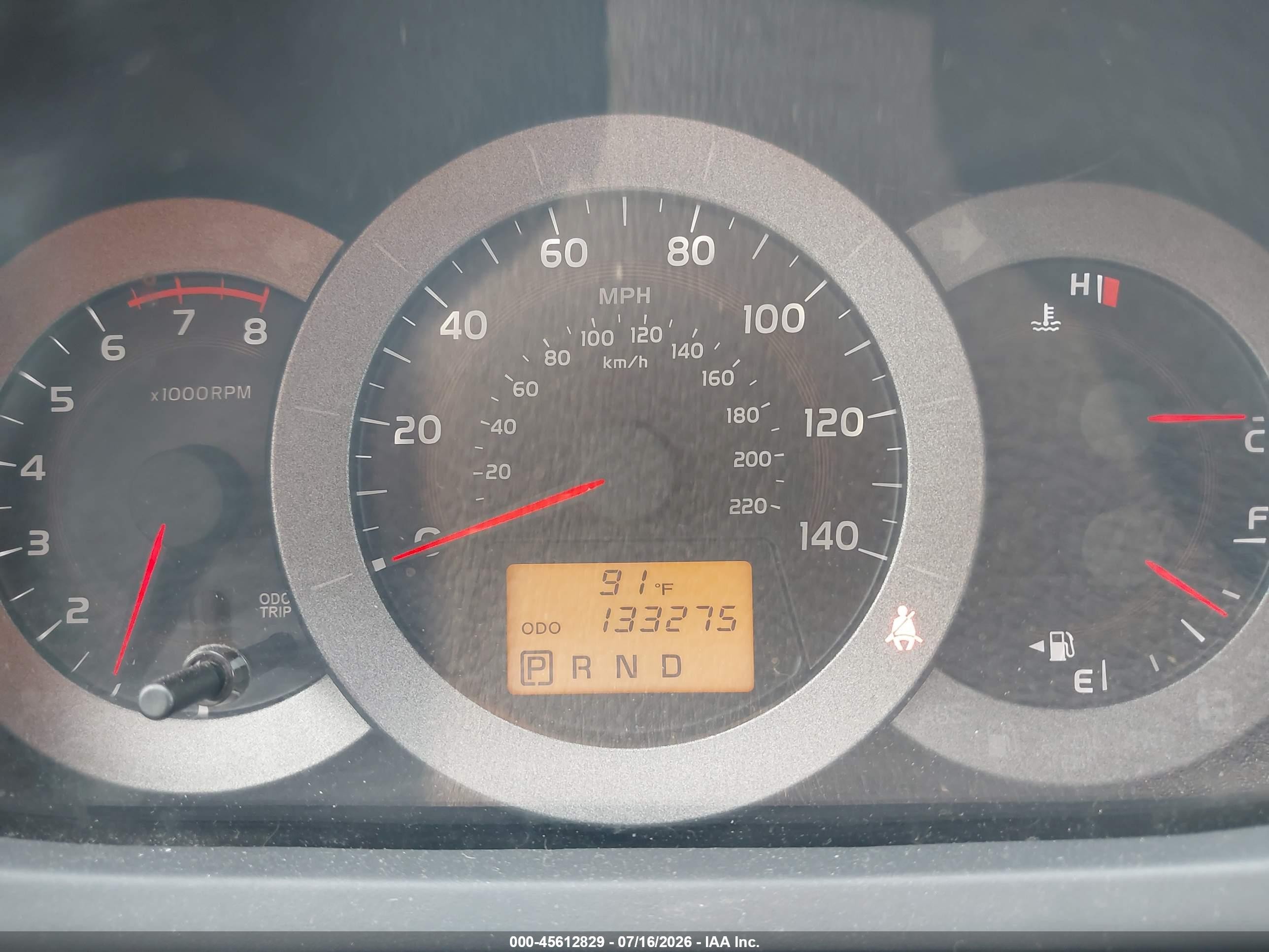 2011 Toyota Rav4 Red vin: JTMBF4DV1BD042256