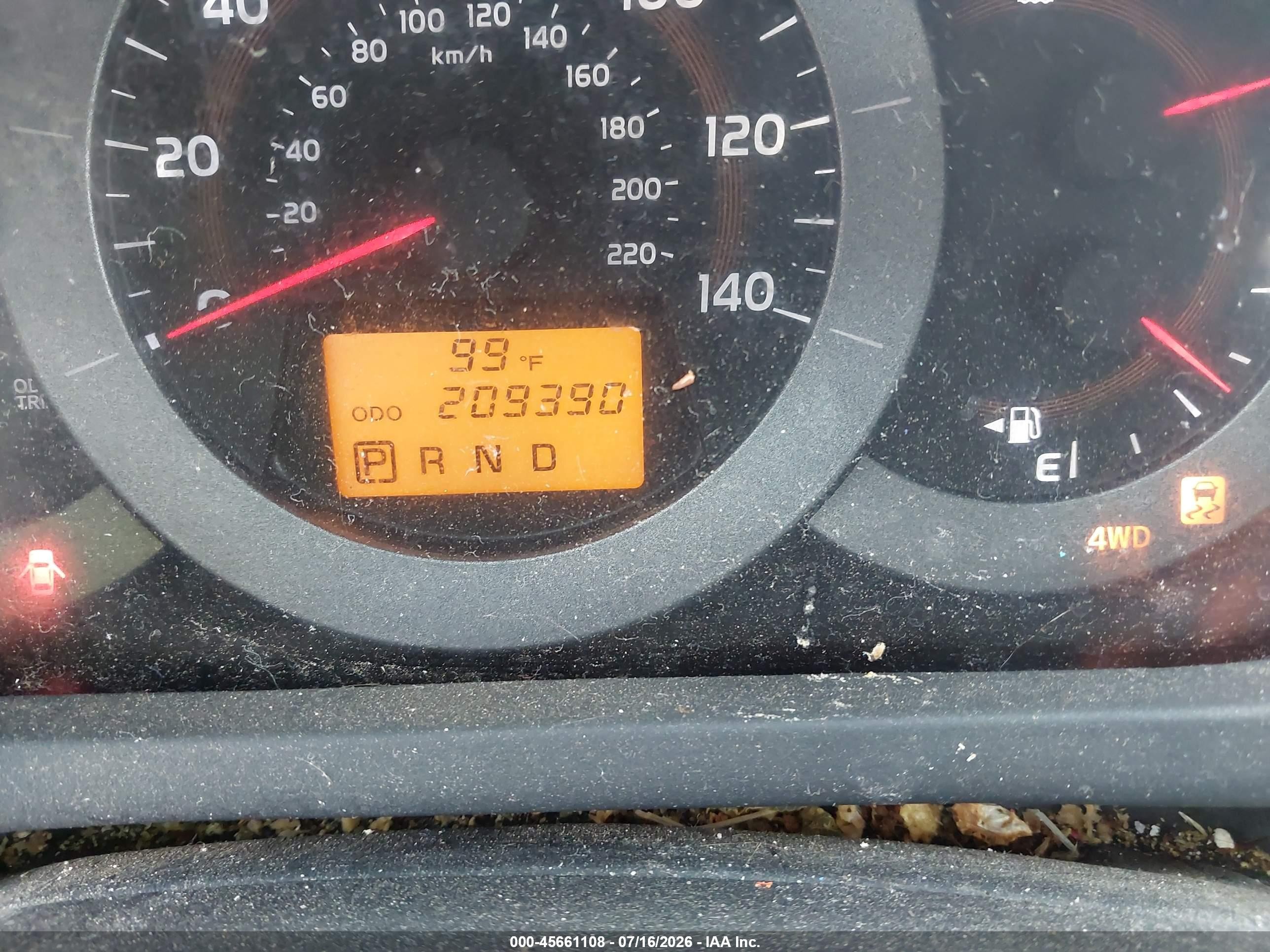 2010 Toyota Rav4   Black vin: JTMBF4DV2A5022168