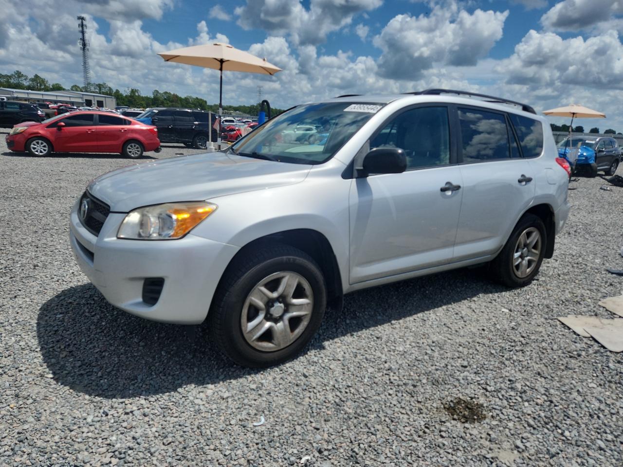 2010 Toyota Rav4 Base Серебряный vin: JTMBF4DV2A5025703
