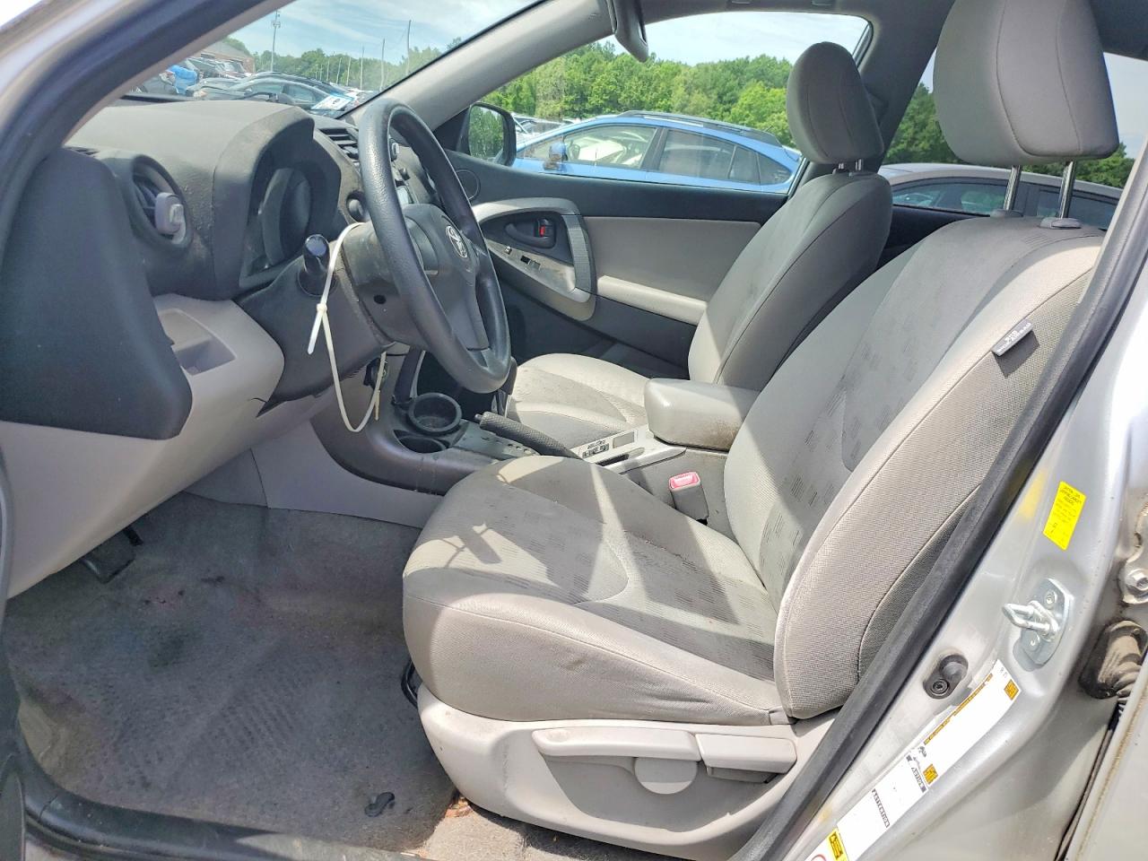 2010 Toyota Rav4 Base Silver vin: JTMBF4DV2A5027323
